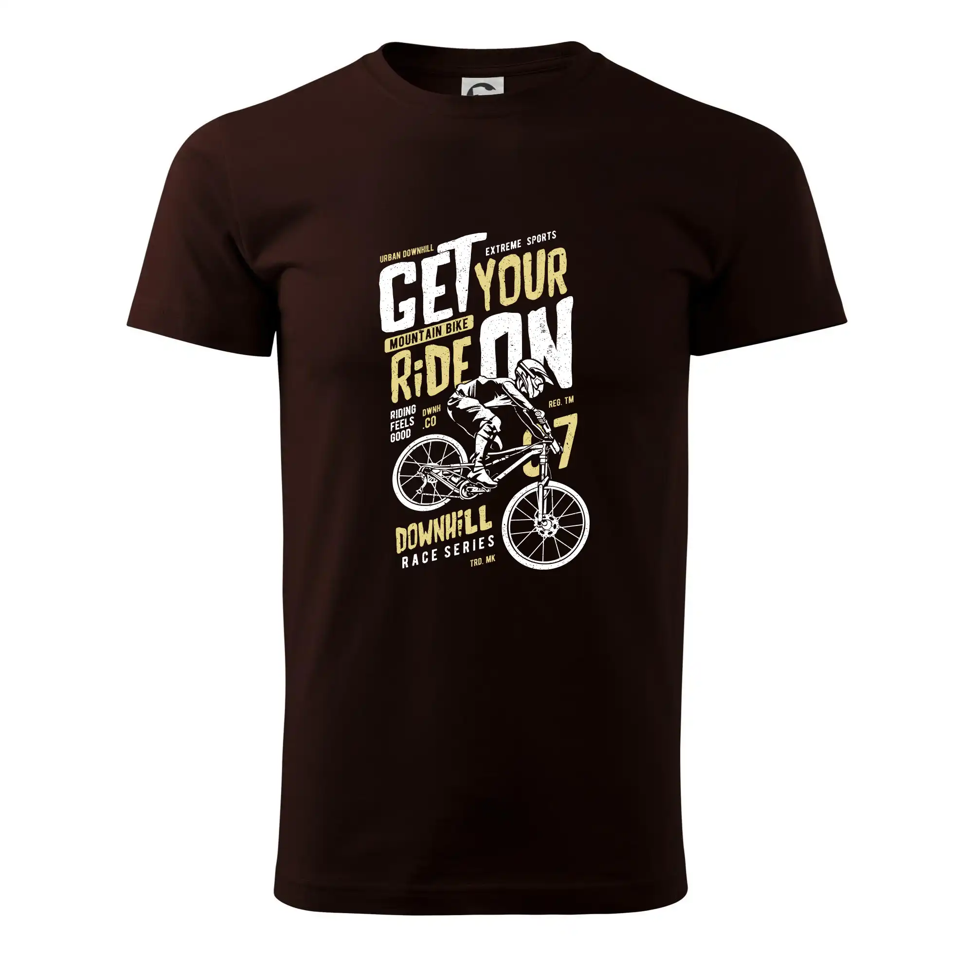 Tričko ako darček pre cyklistu - Get Your Ride On - Pánske tričko nižšej gramáže