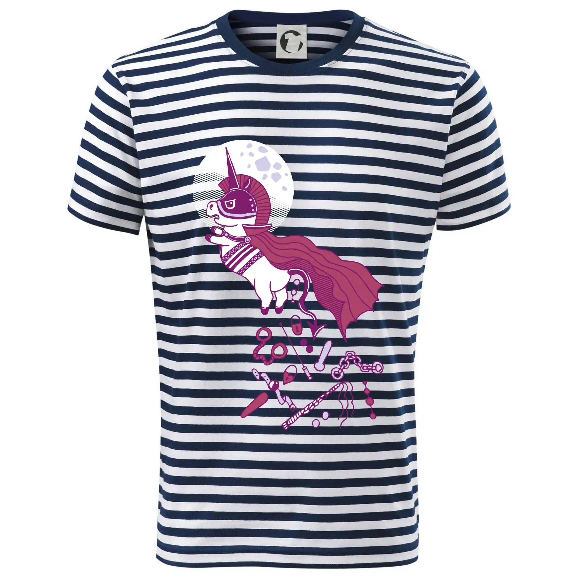 Tričká s jednorožcom - Drsný jednorožec (Pecka design) - Dětské triko na vodu