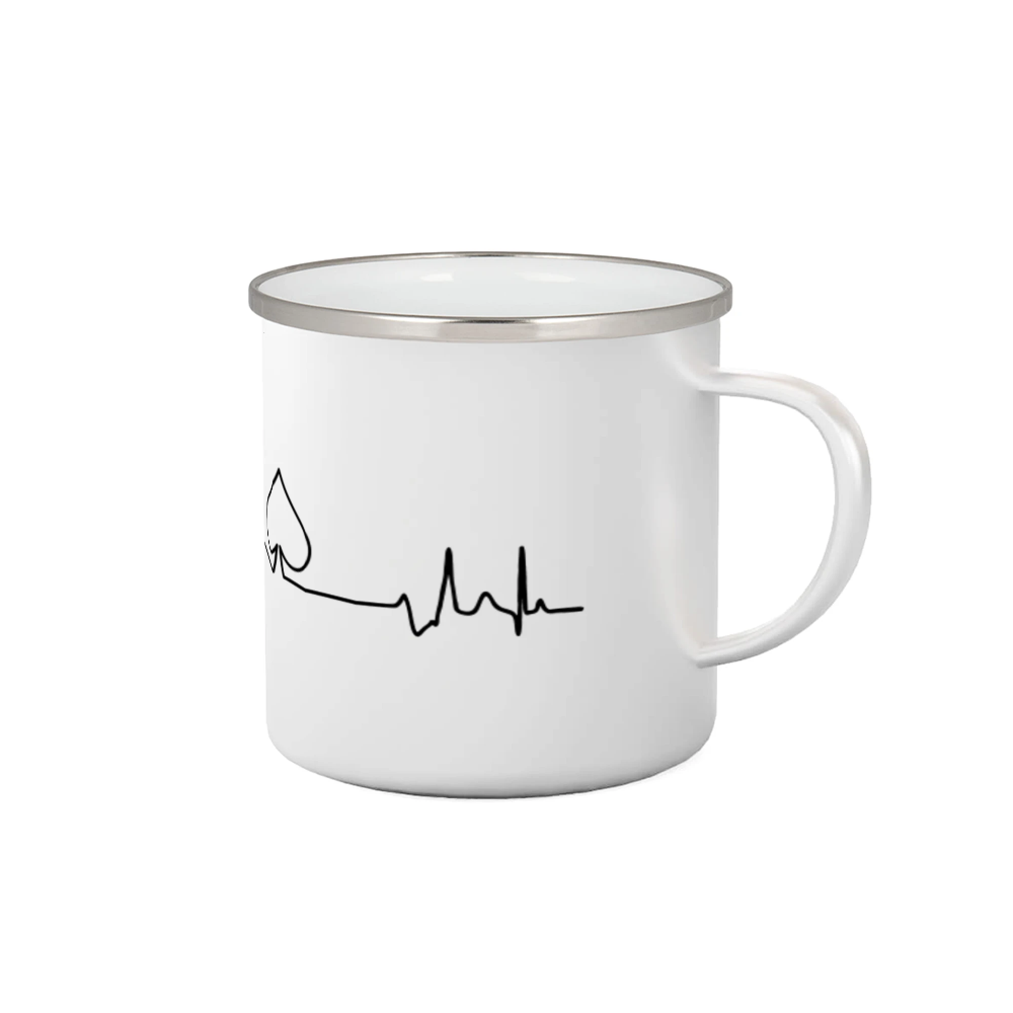 Poker tričká - Poker EKG listy piky - Plecháčik