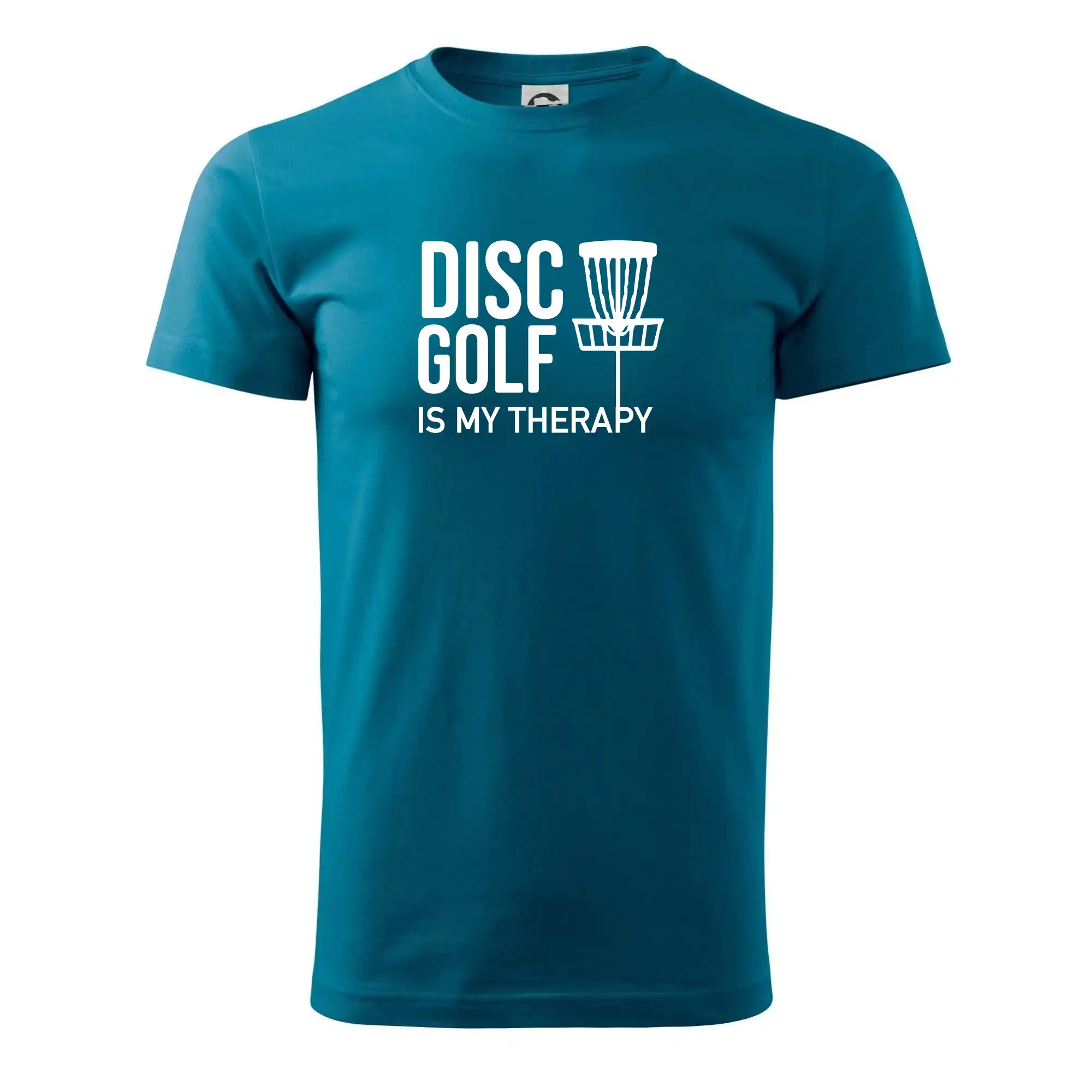 Disc golf is my therapy - Pánske tričko nižšej gramáže