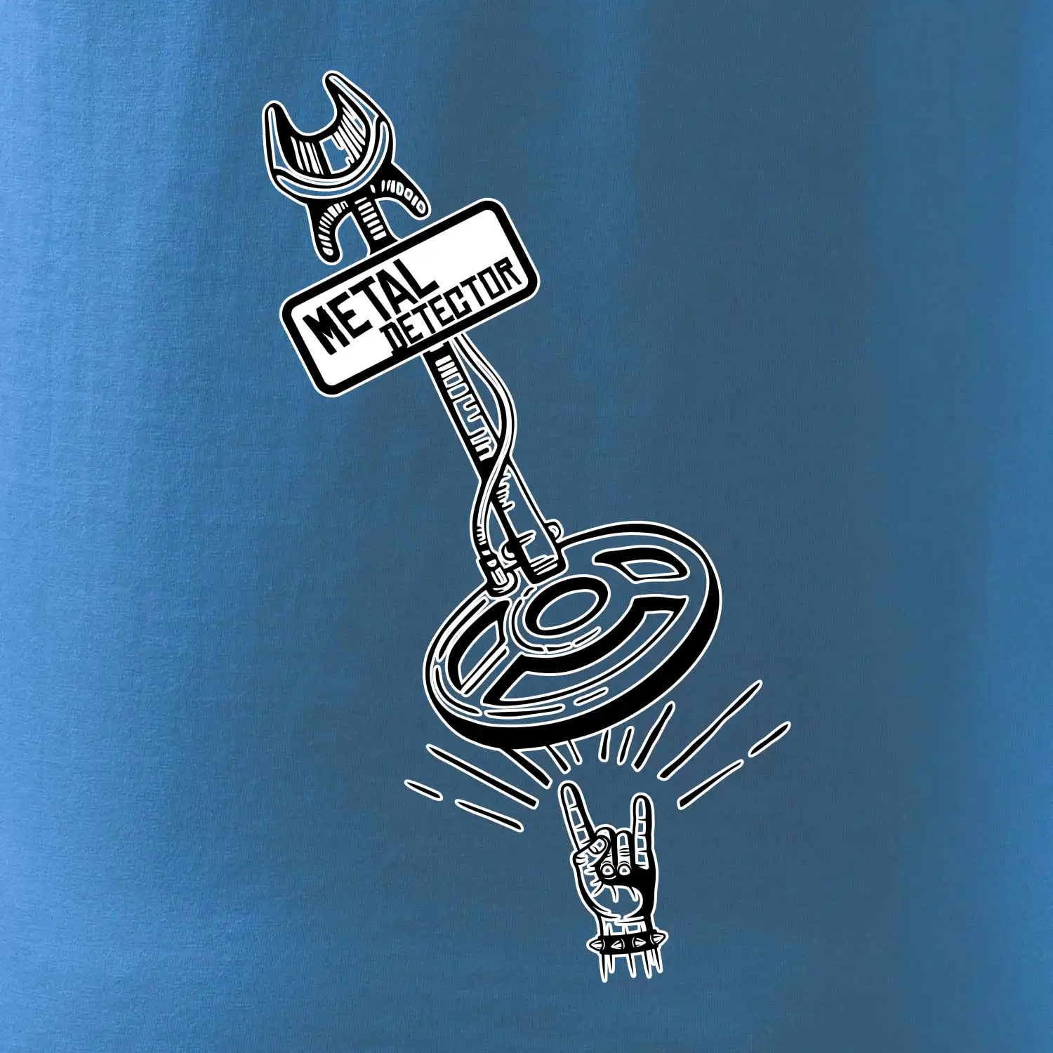 Metal detector rock