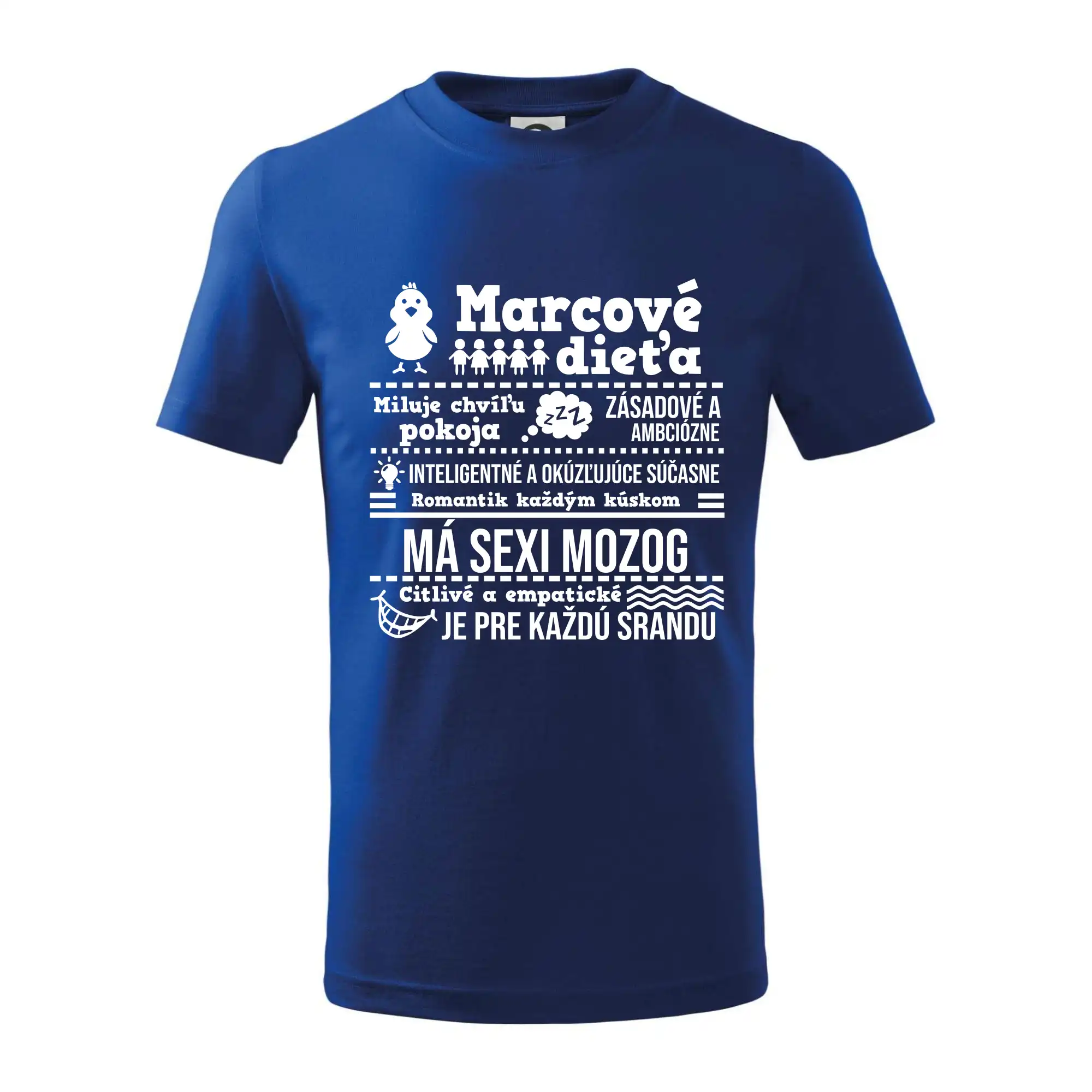 Tričká pre narodených v marci - Narodeniny Marec - Tričko detské bavlnené