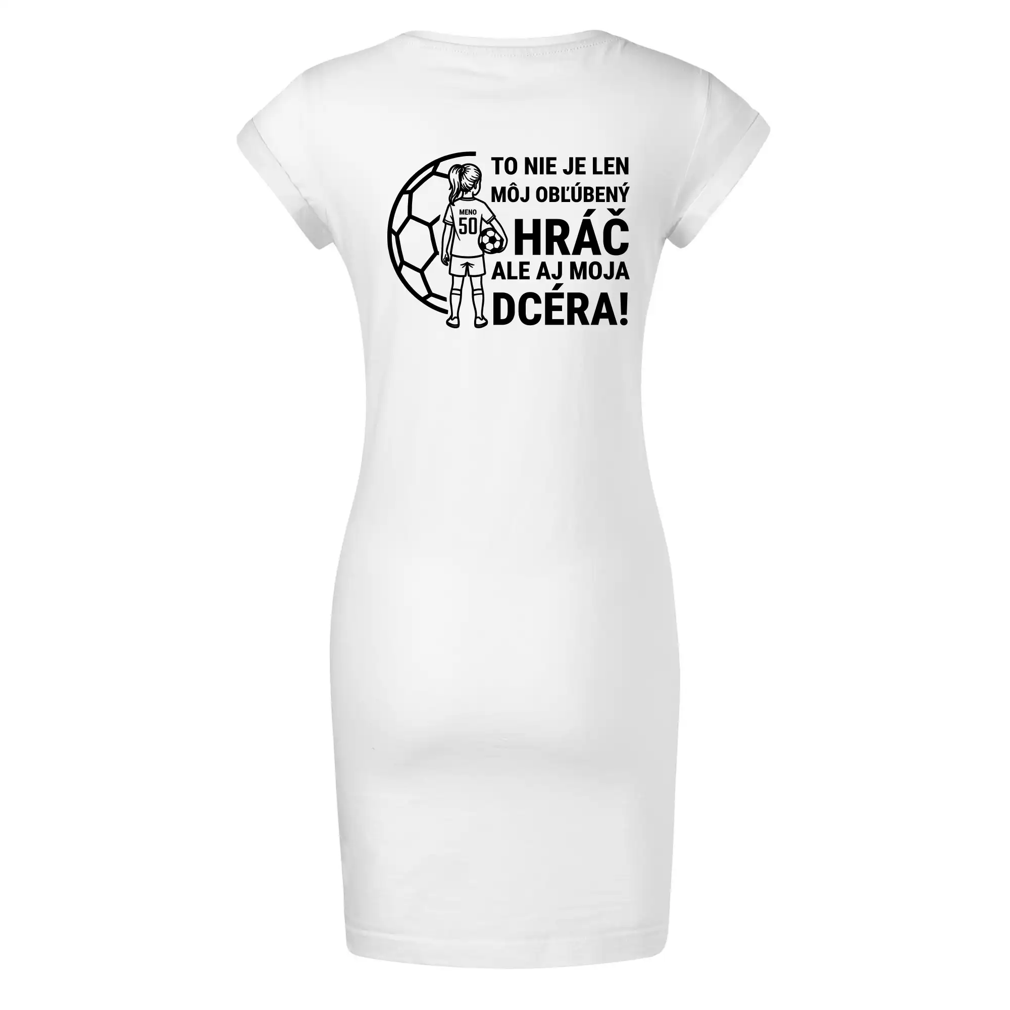 Futbalová mama - jedna dcéra (vaše meno a číslo)