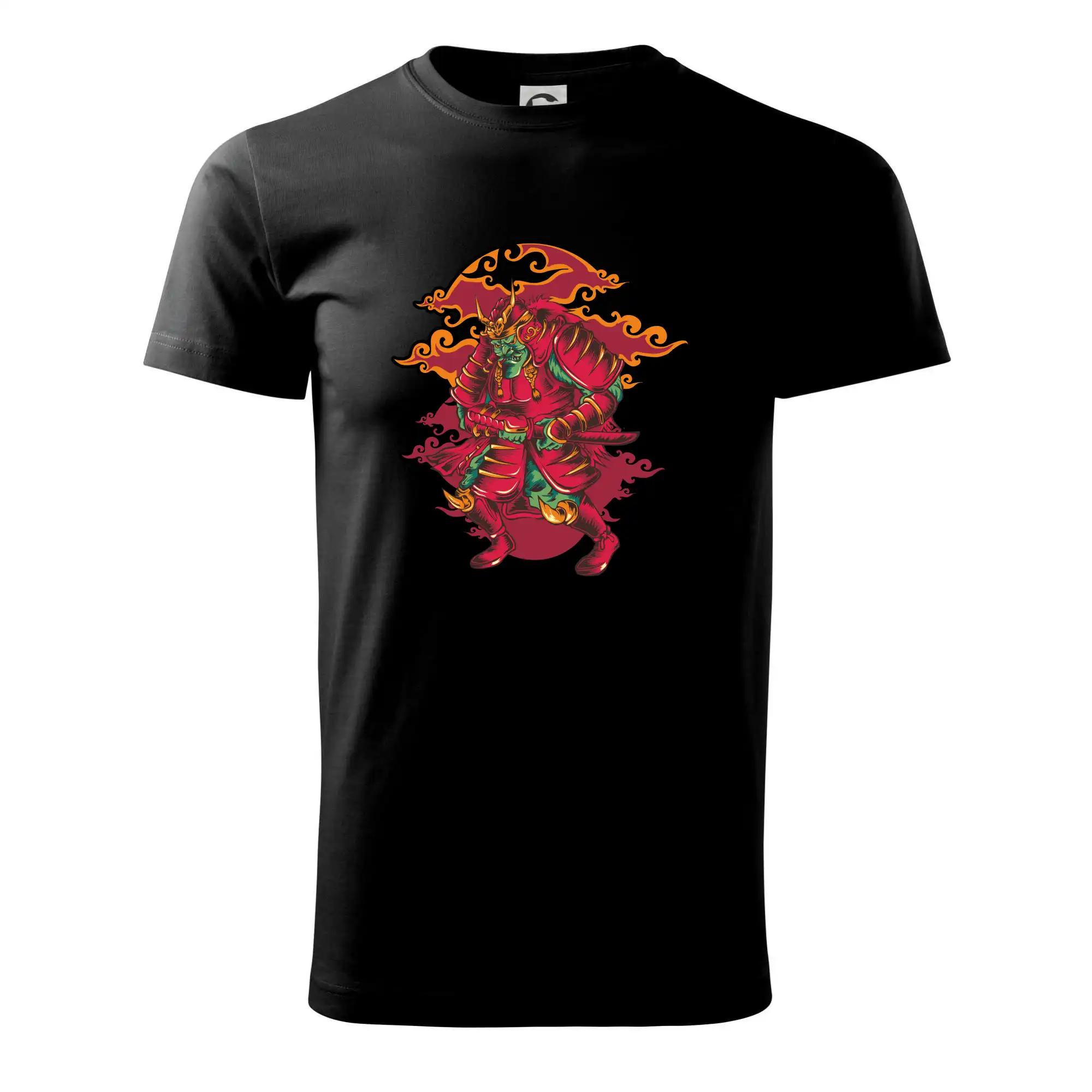 Tričká s japonskou tematikou - Red samurai - Klasické pánske tričko vyššej gramáže