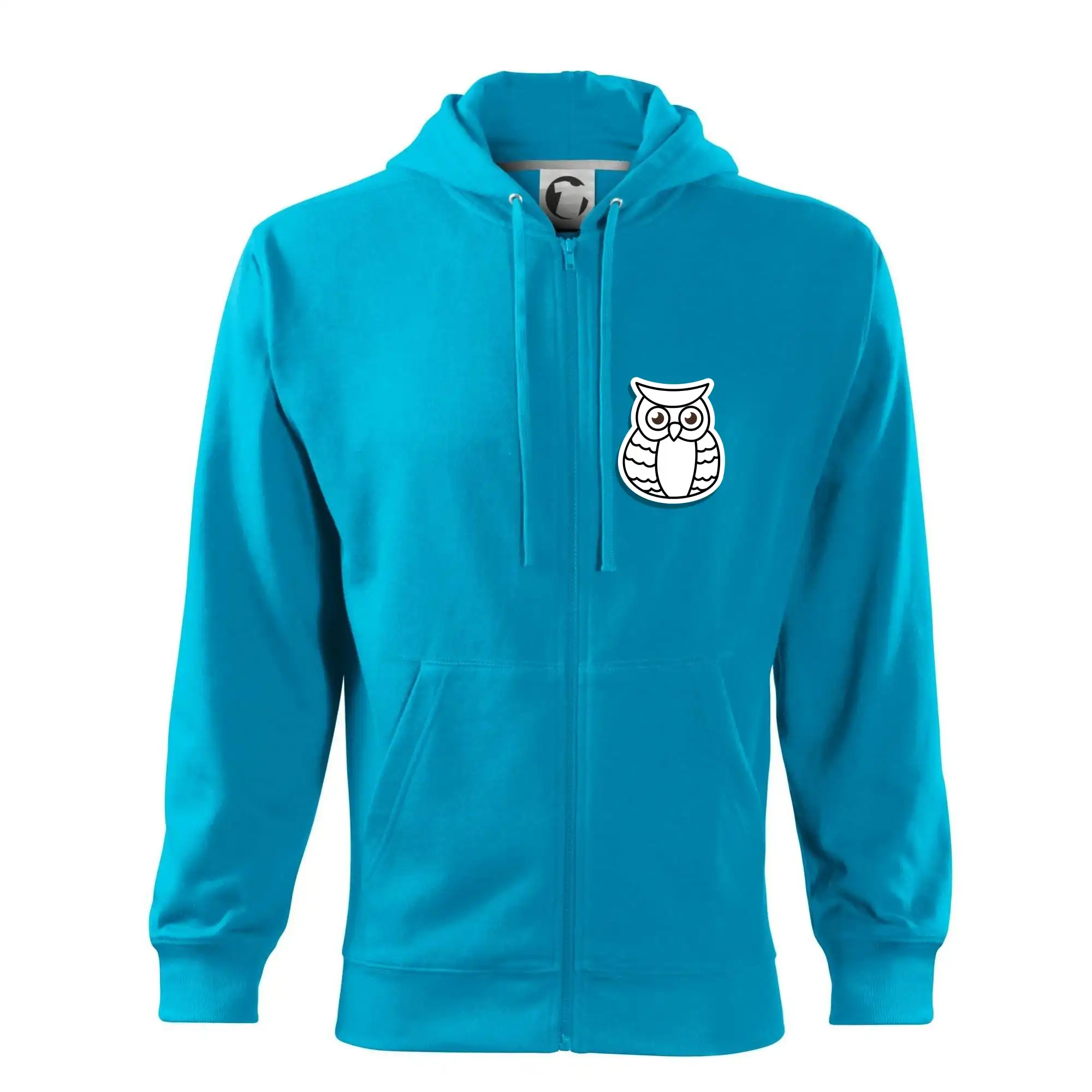 Sova kreslená na prsu