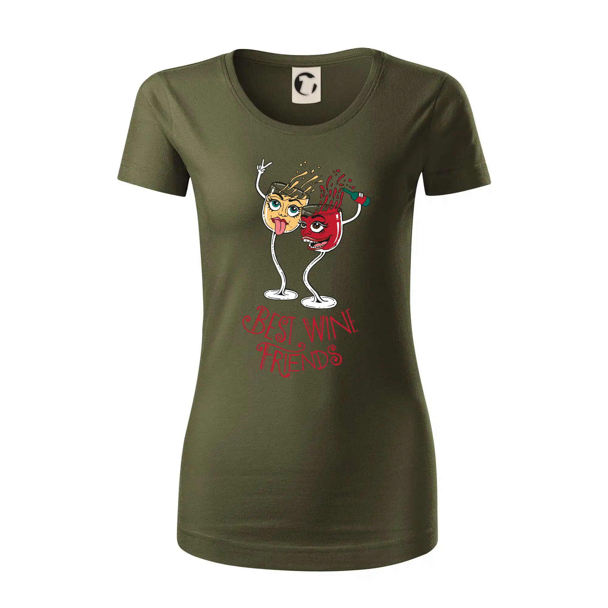 Best wine friends dancing (Pecka design)