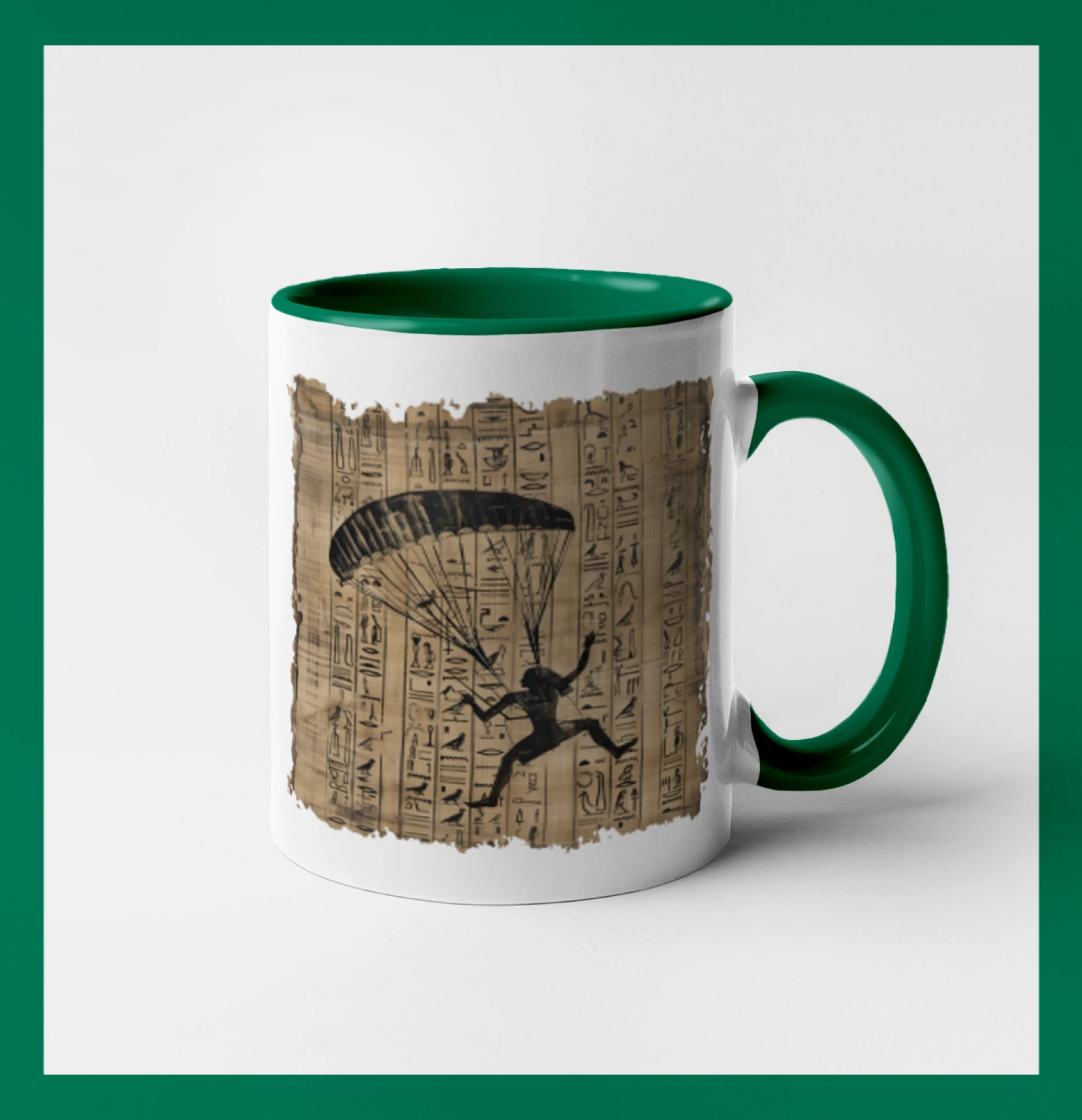 Egyptské hieroglyfy paraglide