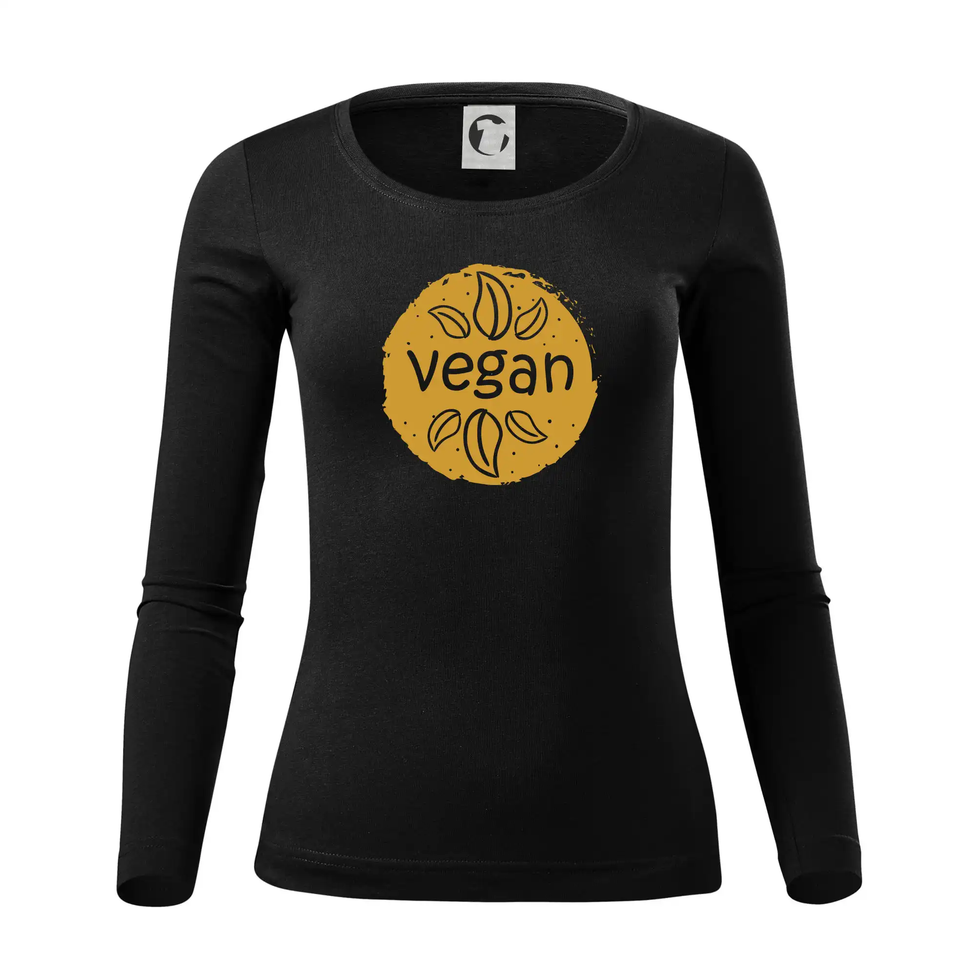 Vegan hnědá kruh