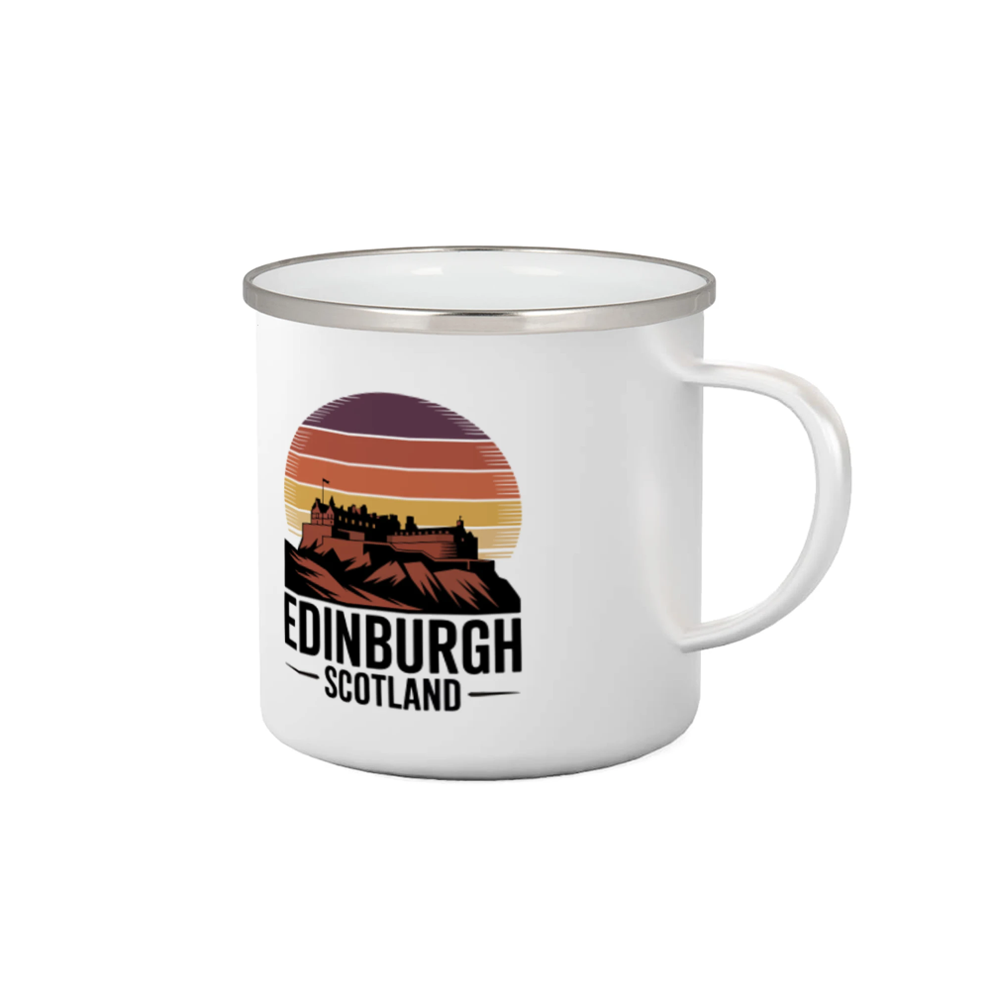 Motívy štátnych vlajok - Scotland Edinburgh Castle - Plecháčik