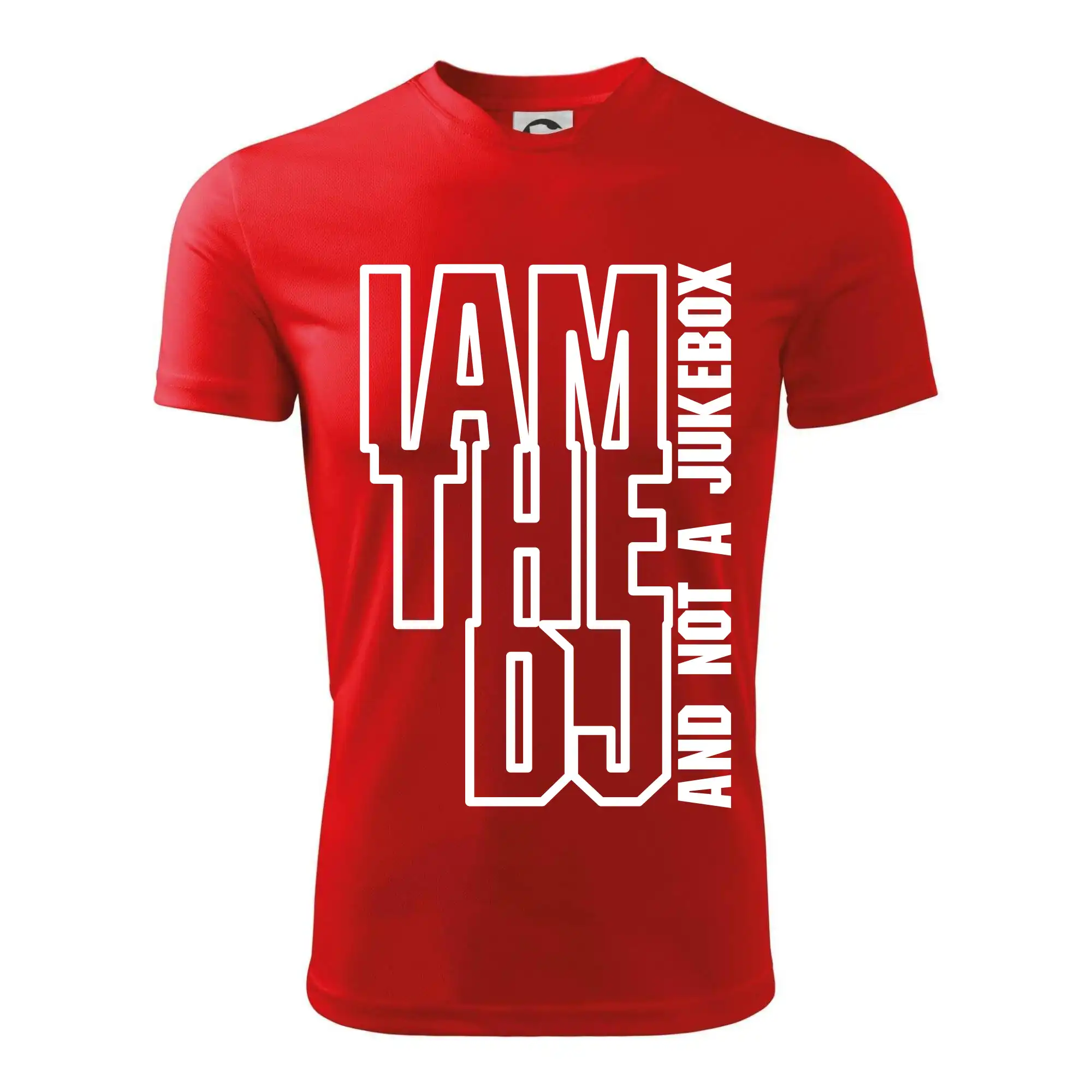 Tričká na párty - Iam the dj and not a jukebox na výšku - Detské tričko športové