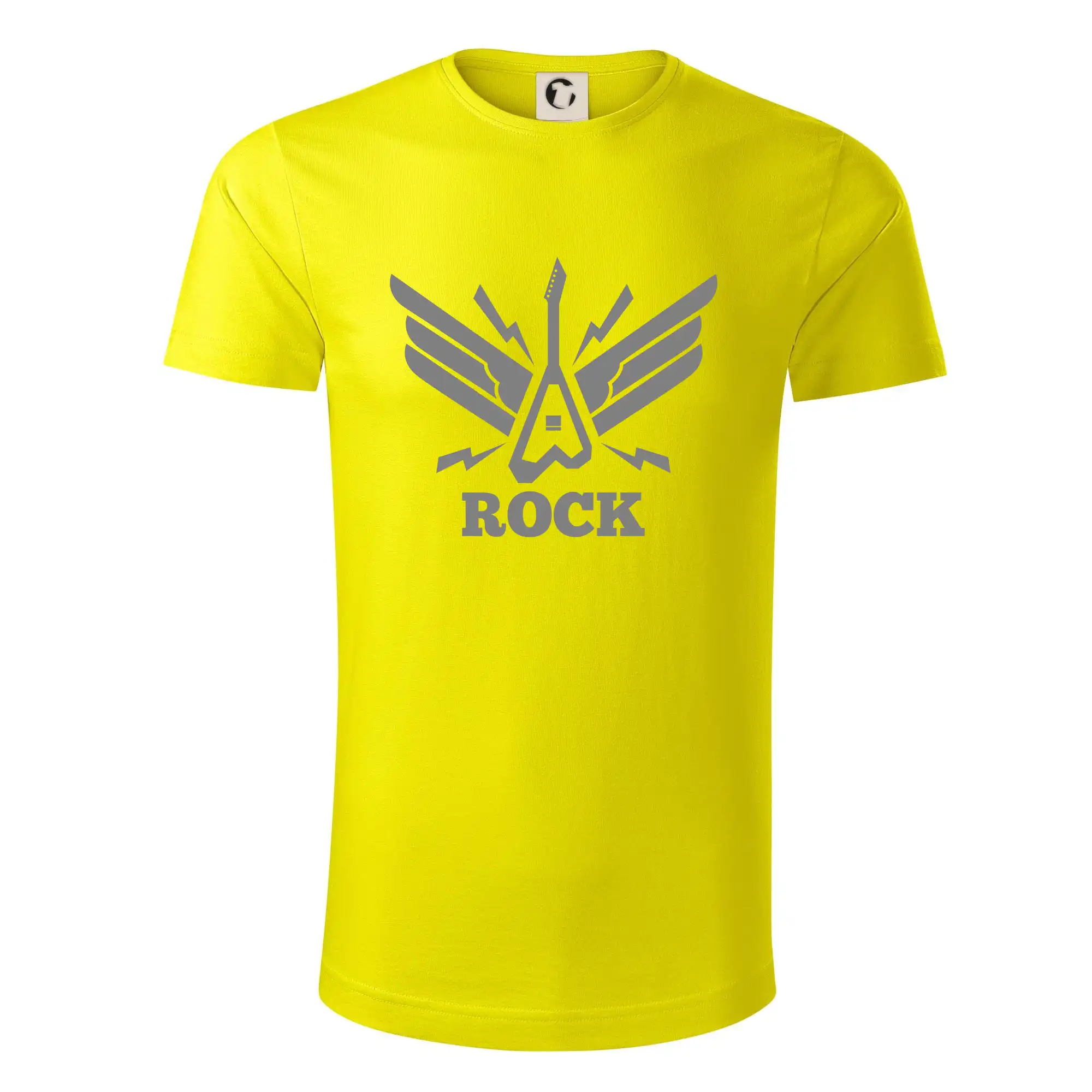 Rocková gitara krídla - Tričko z organickej bavlny