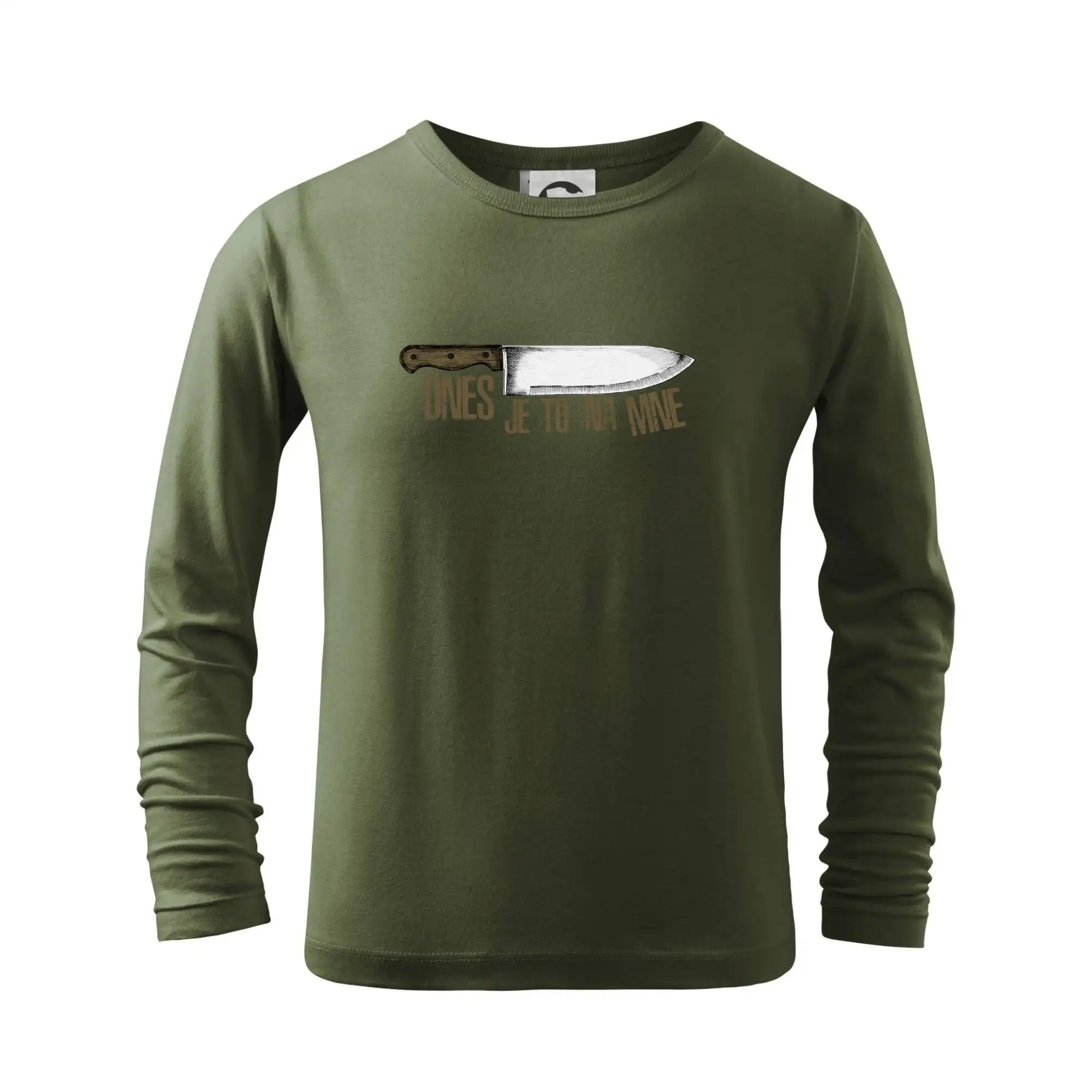 Tričká a zástery na grilovanie - Dnes je to na mne - Tričko detské Long Sleeve