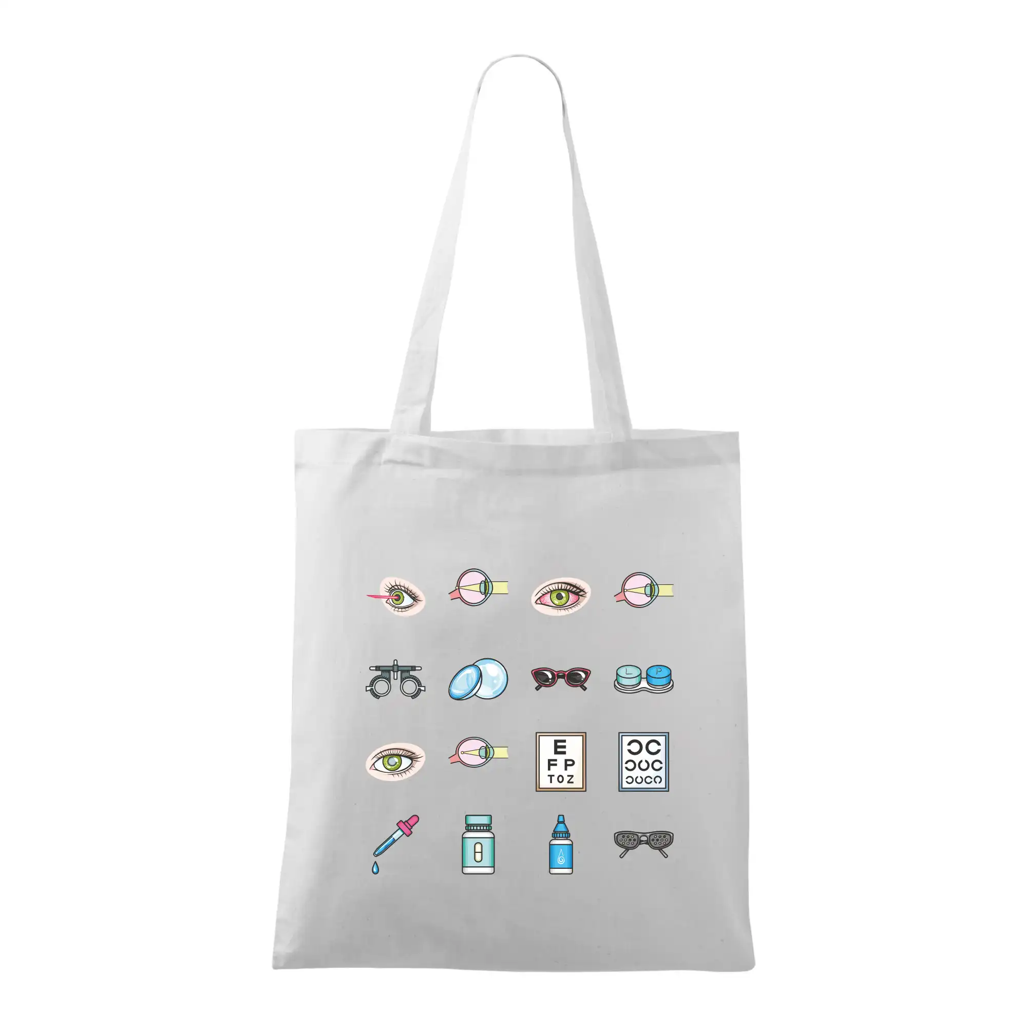 Očný lekár ikony - Taška bavlnená