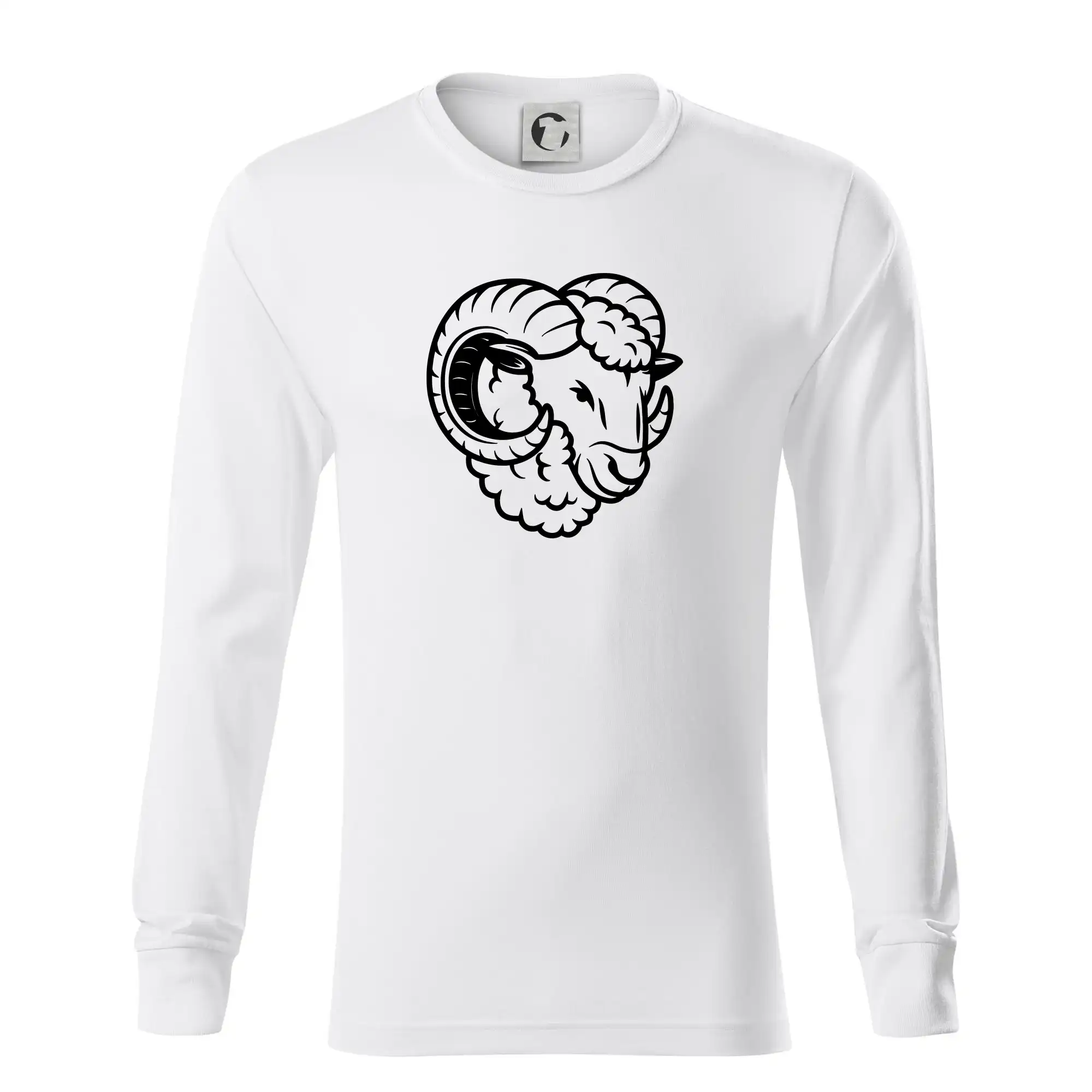 Bílá Hlava berana obrys