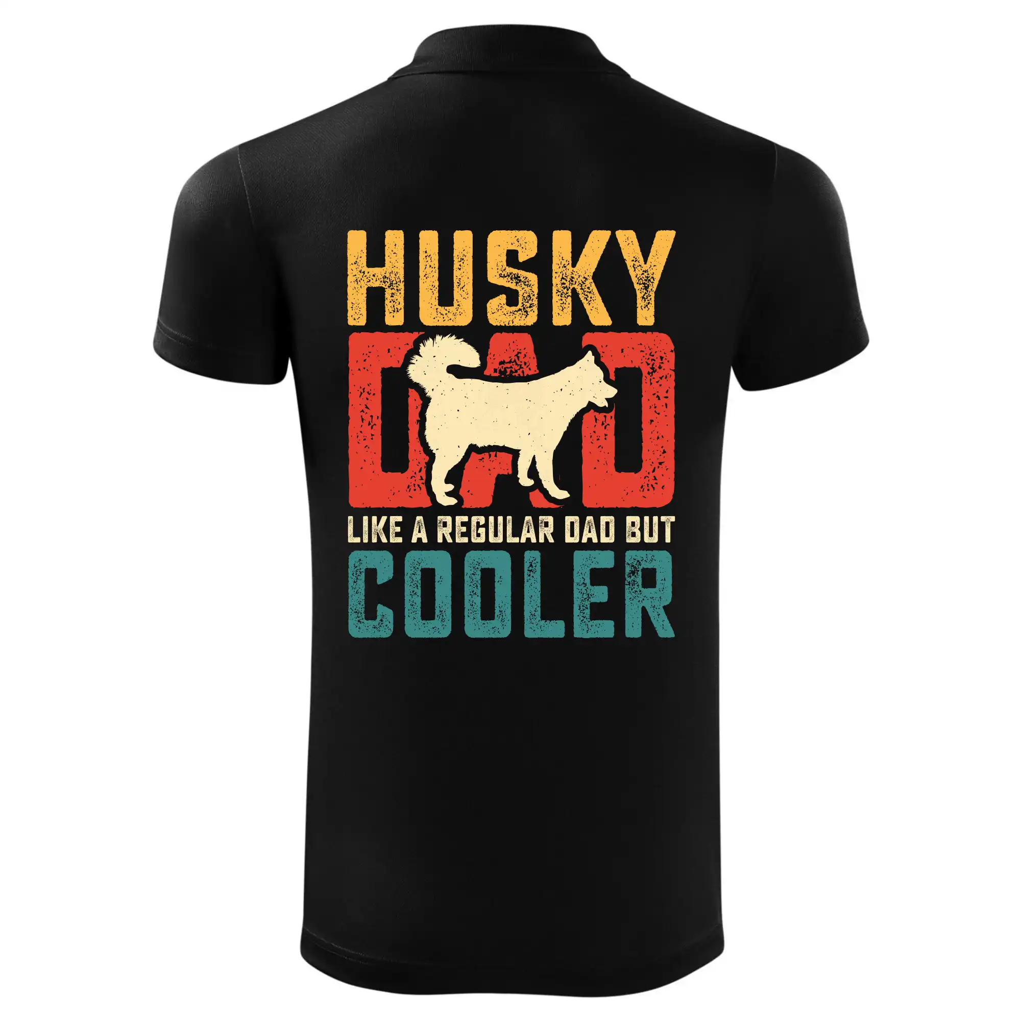 Husky dad like a regular dad but cooler