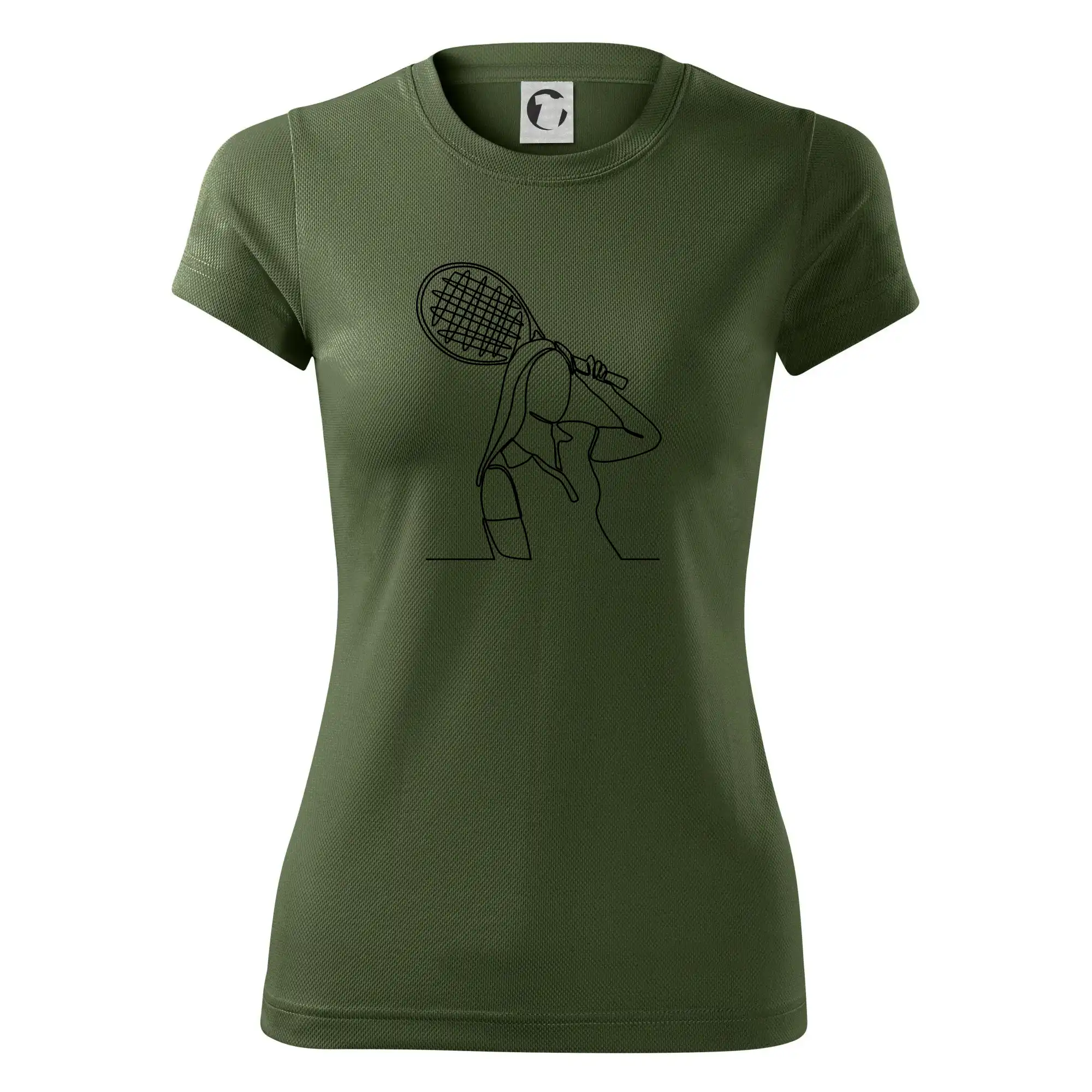 Tenistka  jednim tahem