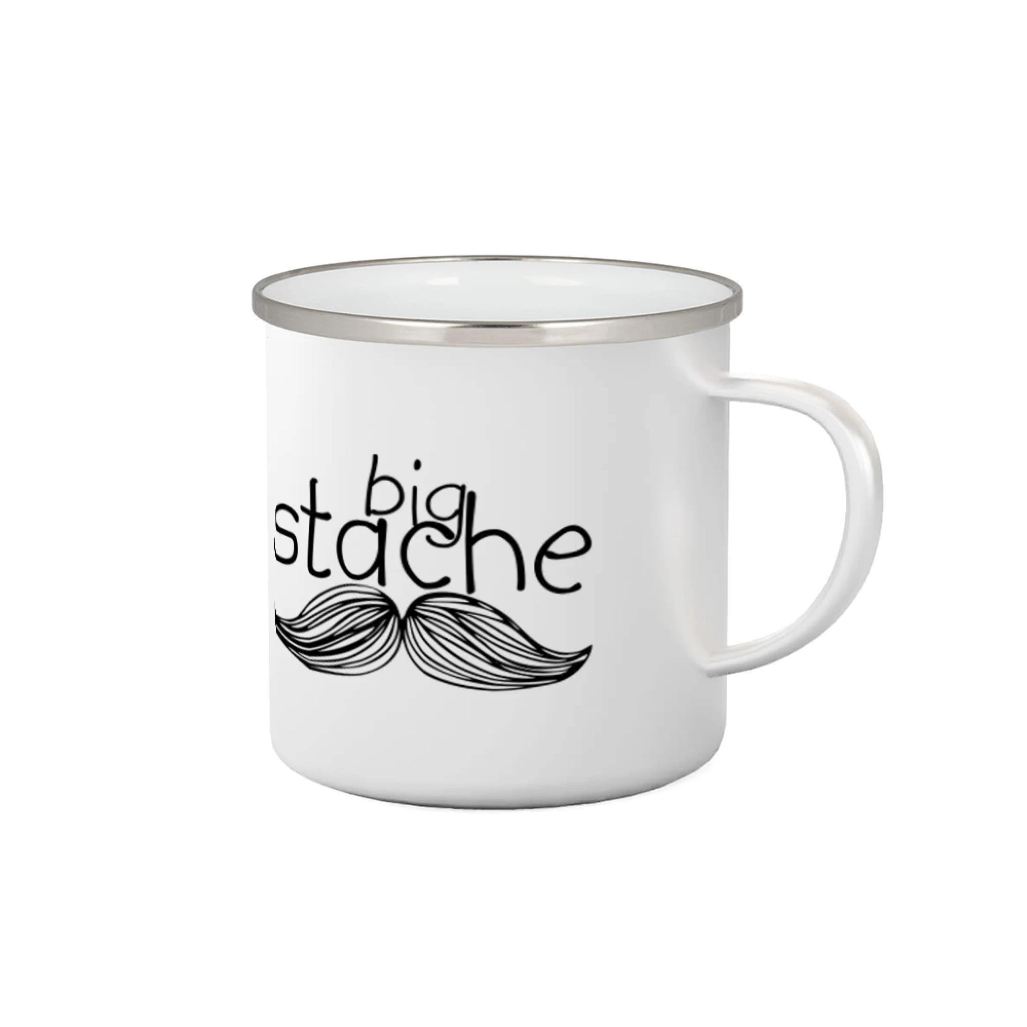 Tričká s fúzikmi - Big stache - Plecháčik