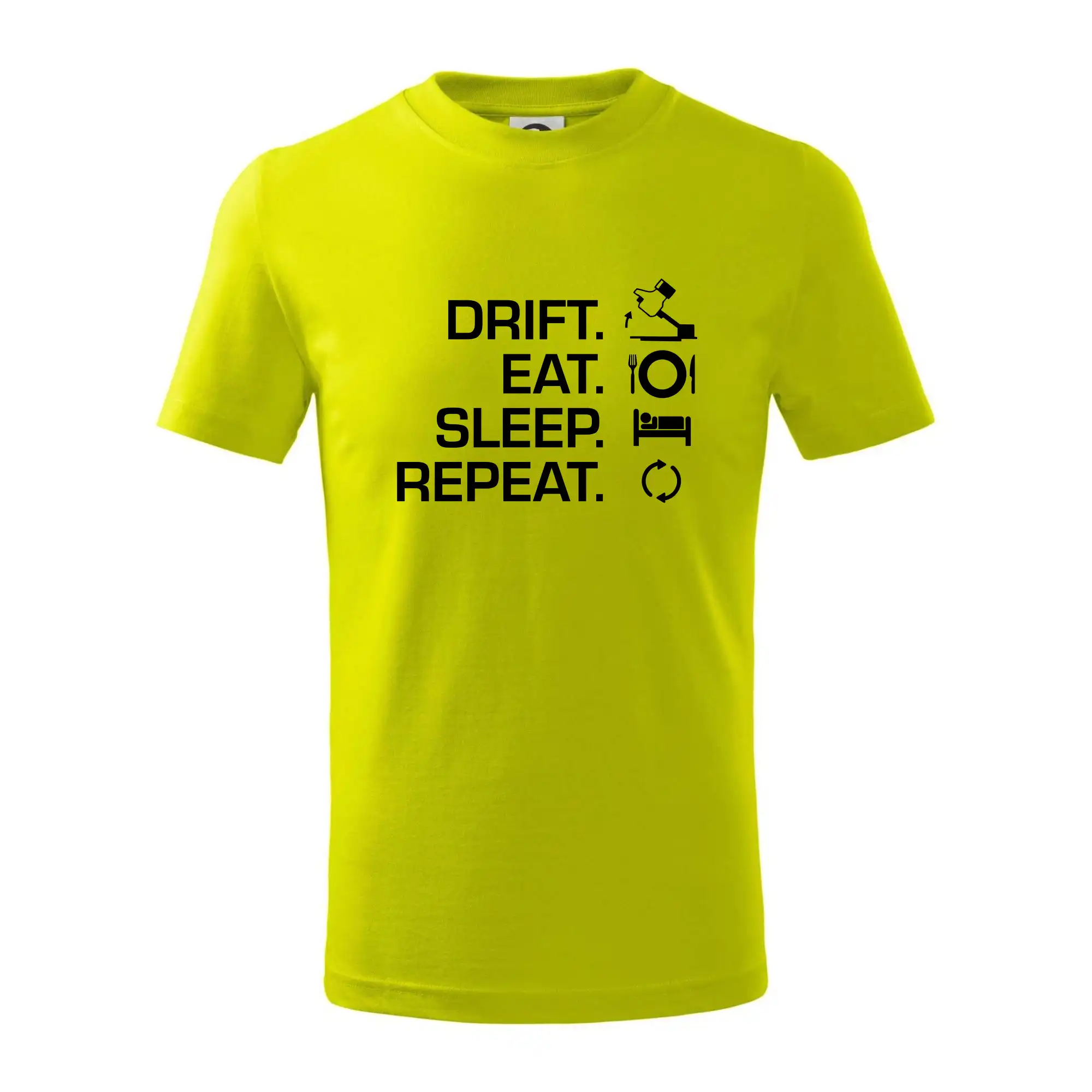 Auto tričká - Drift Eat Sleep Repeat - Tričko detské bavlnené