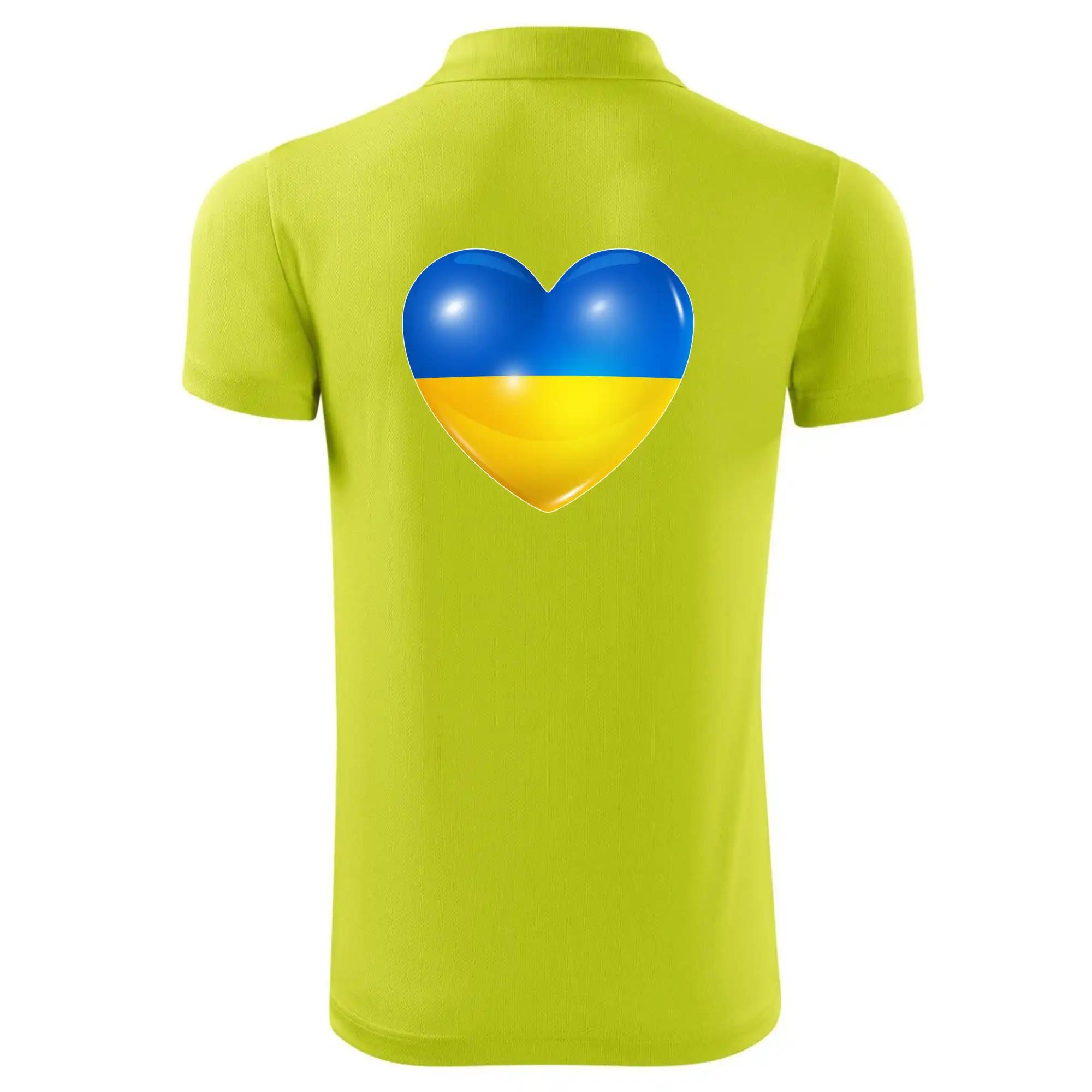 Ukrajina srdce vlajka