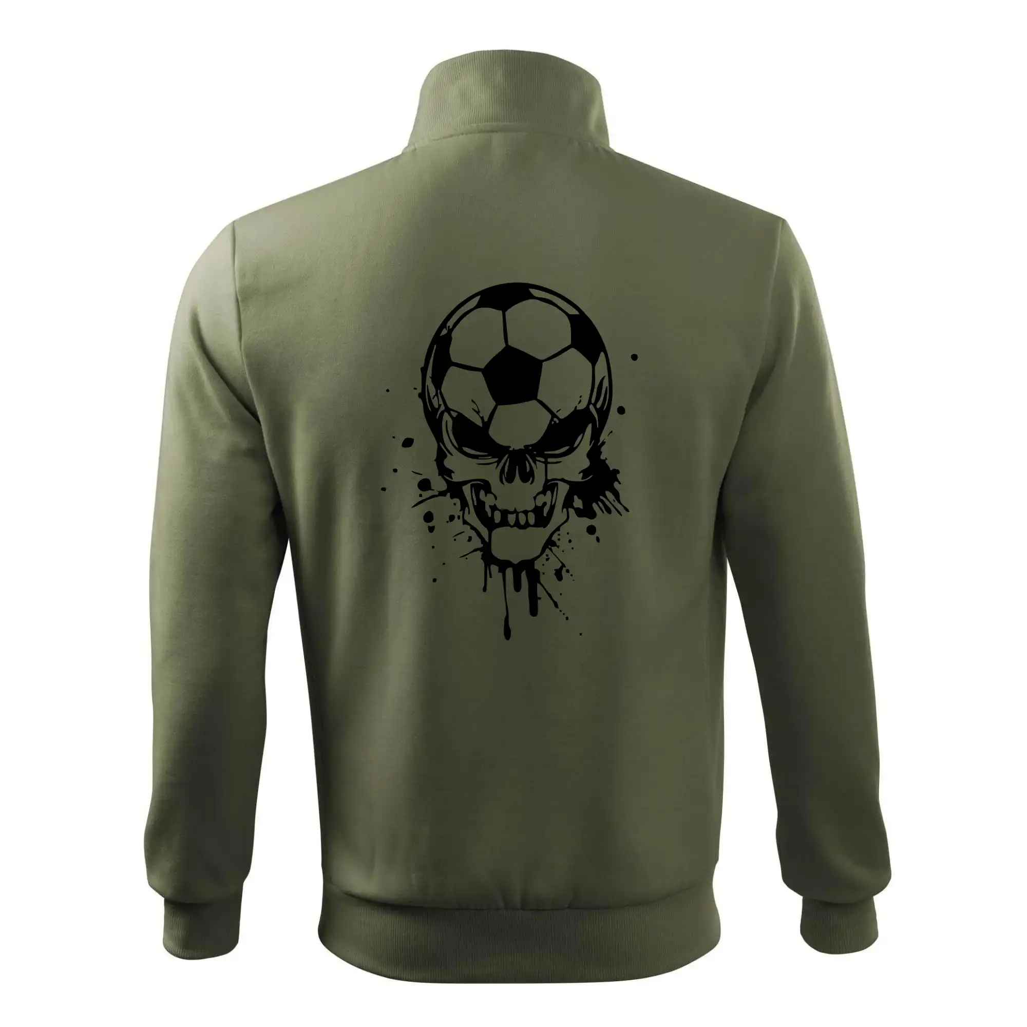 Tričká pre futbalistov - Fotbal lebka splash - Mikina bez kapucne Adventure