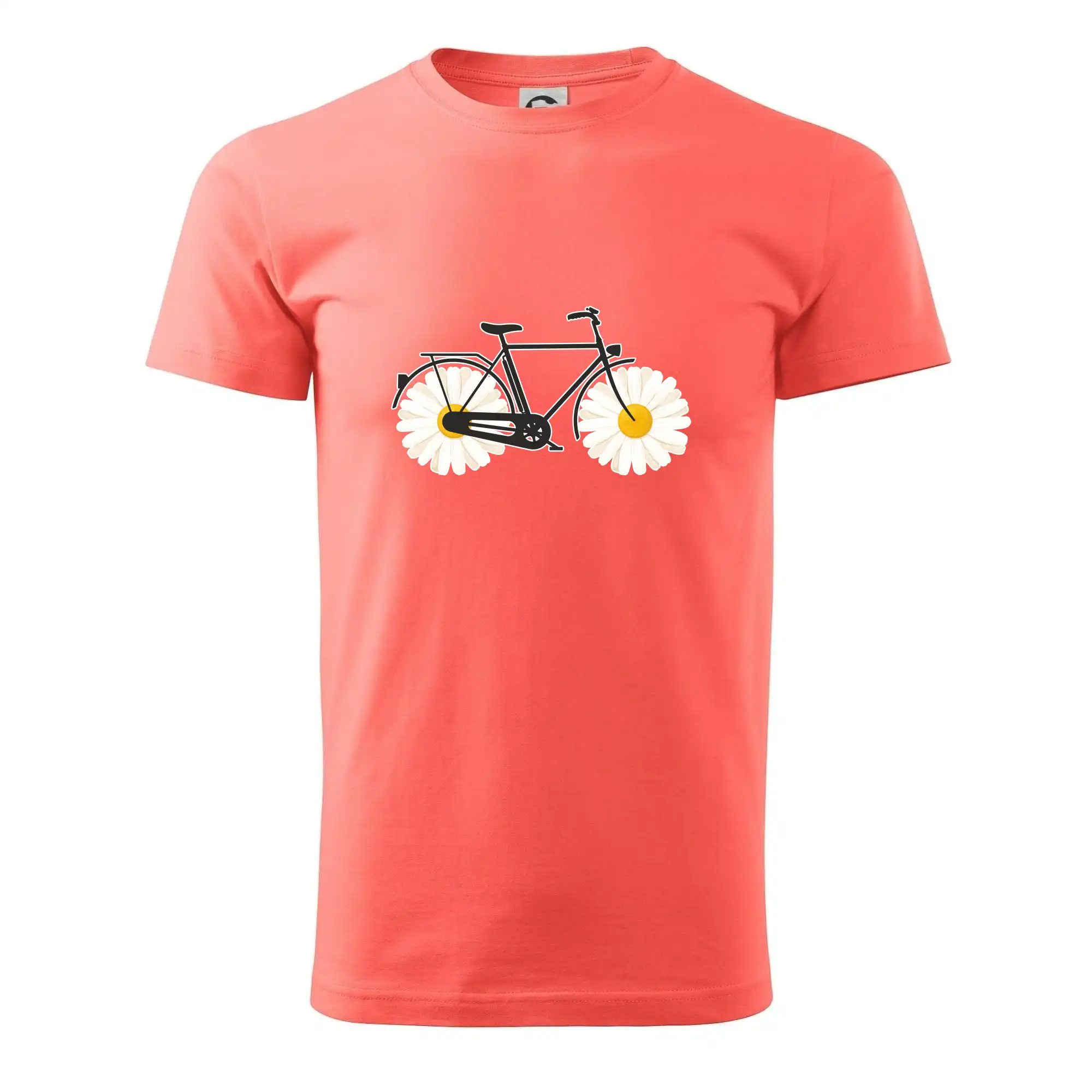 Tričko ako darček pre cyklistu - Kolo margaréta - Pánske tričko nižšej gramáže