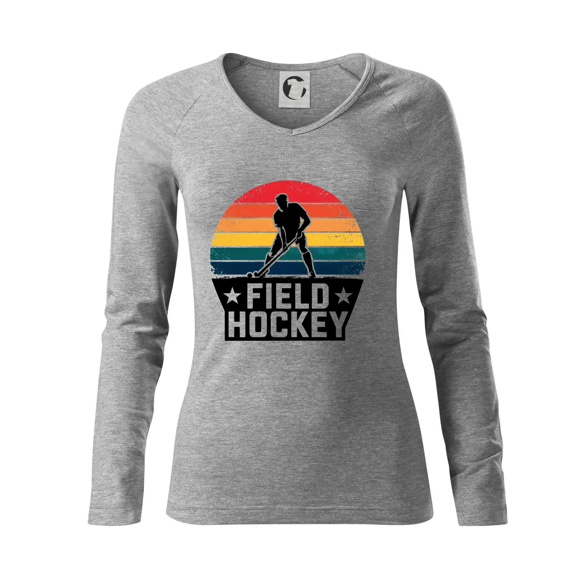Ostatné športy - Field hockey vintage kruh - Tričko dámske Elegance