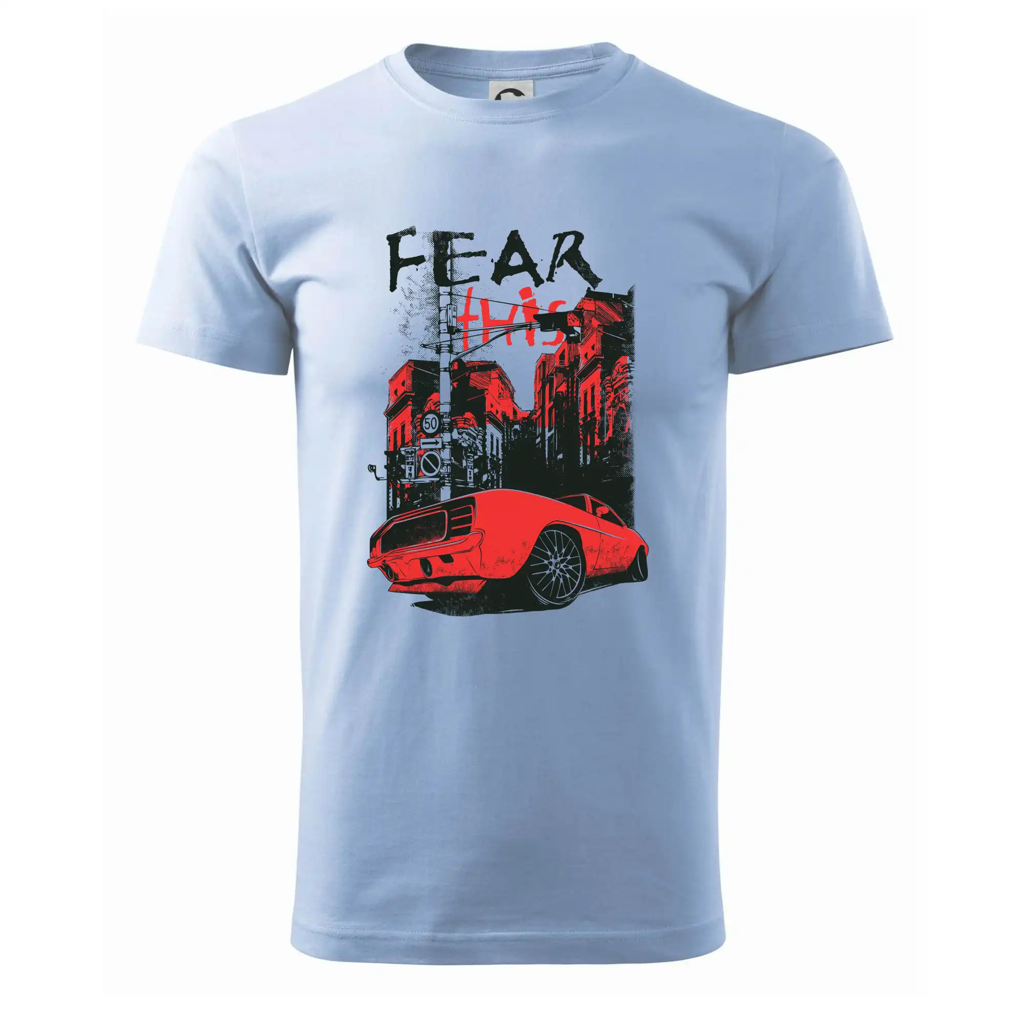 Auto tričká - Fear this car - Pánske tričko nižšej gramáže