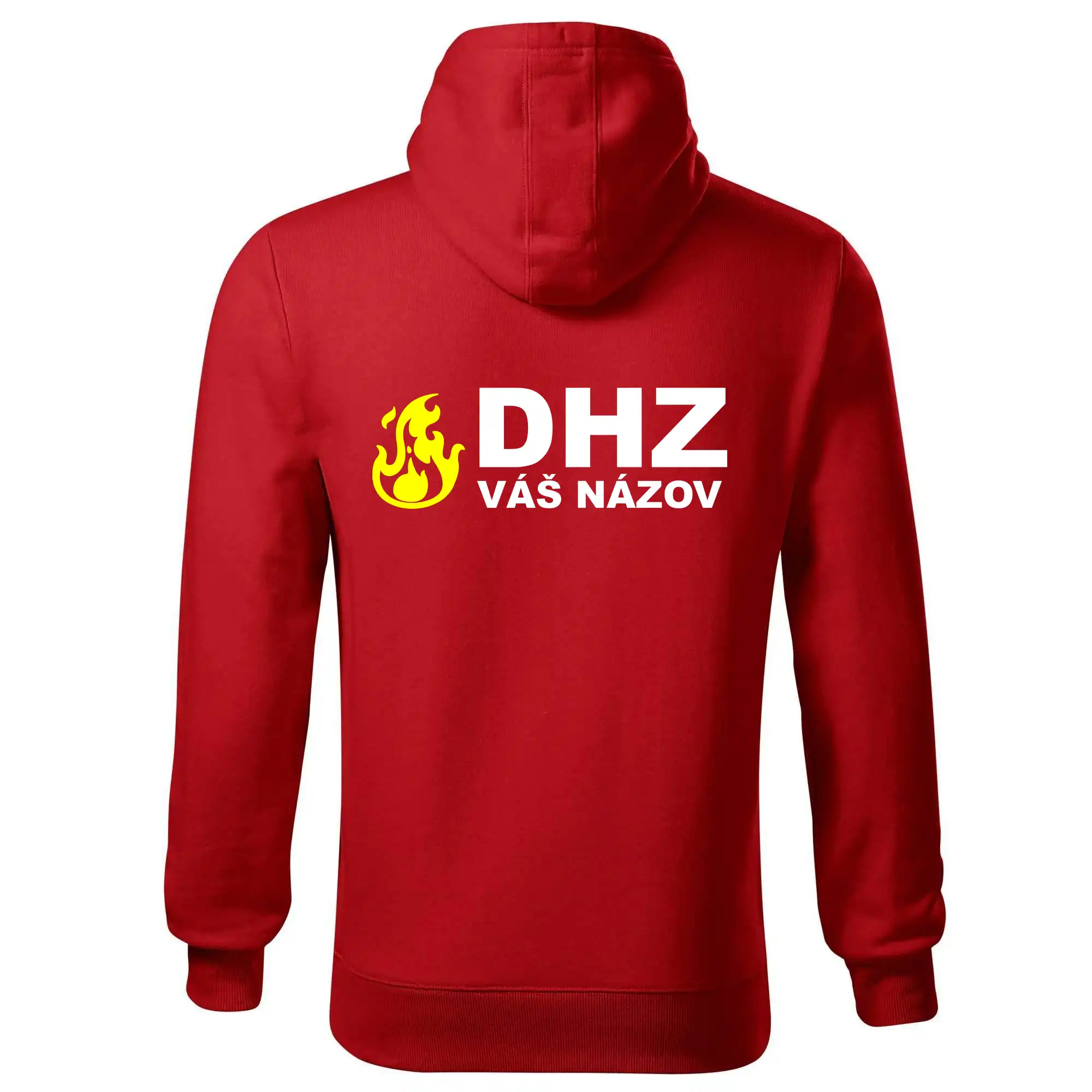 DHZ (oheň, firesport, názov sboru - vlastný nápis)