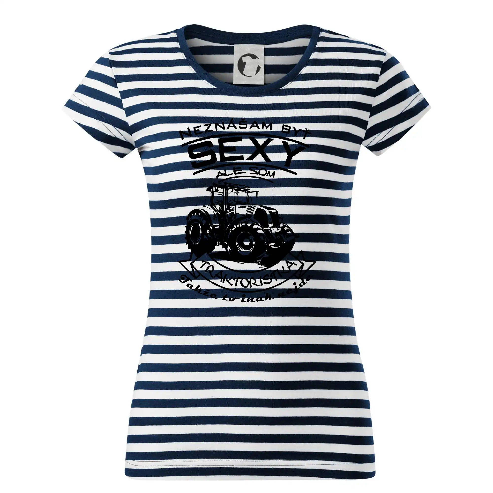 Neznášam byť sexy - Neznášam byť sexy - Traktoristaka - Traktor - Tričko na vodu