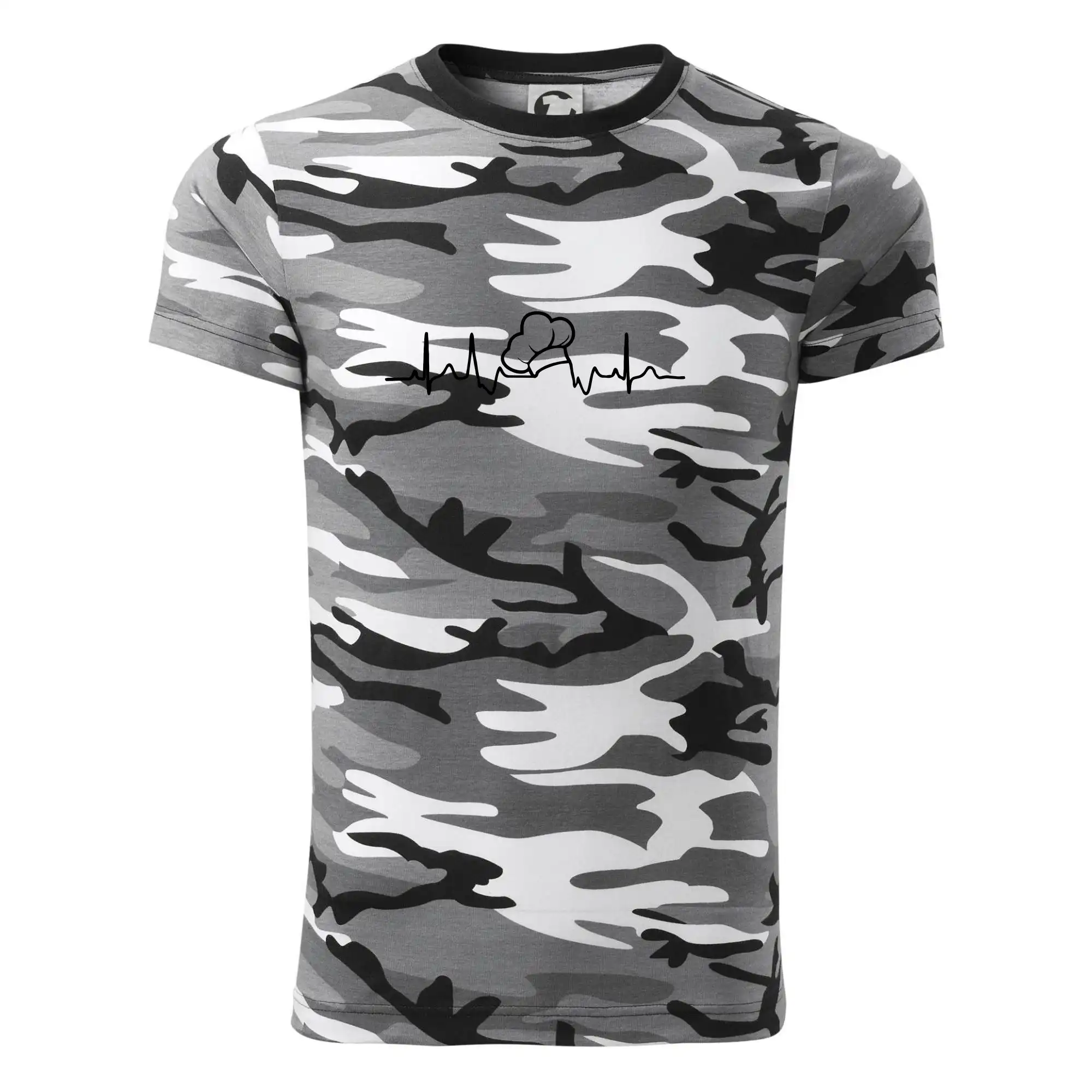 Kuchár a pekár - EKG kuchárska čiapka - Army CAMOUFLAGE