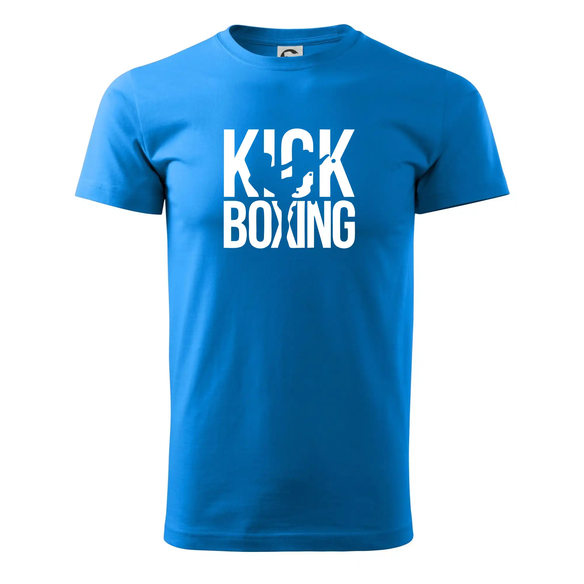 Tričká na box - Nápis Kick Boxing - Pánske tričko nižšej gramáže