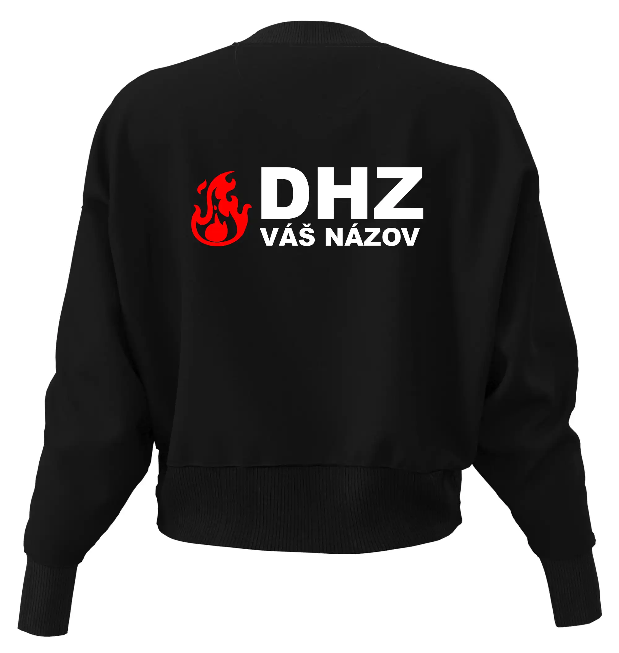 DHZ (oheň, firesport, názov sboru - vlastný nápis)