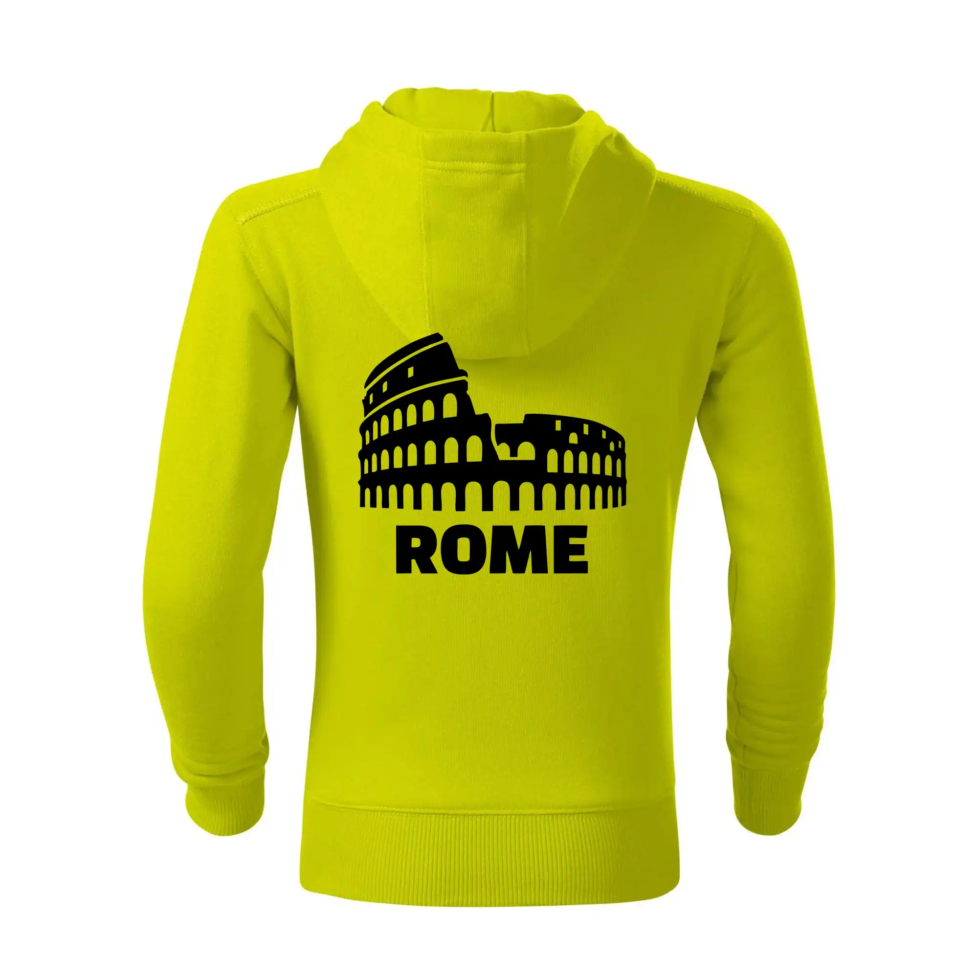Tričká Taliansko - Italy Koloseum Rome - Detská s kapucňou na zips
