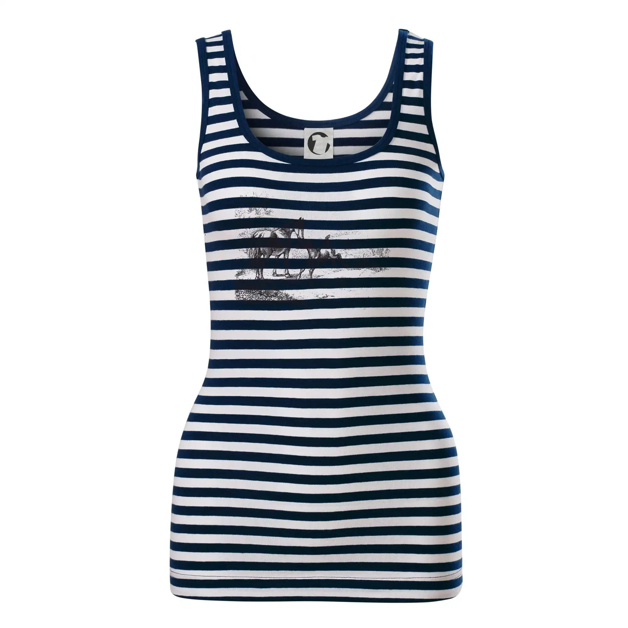 Kůň a hříbě malované