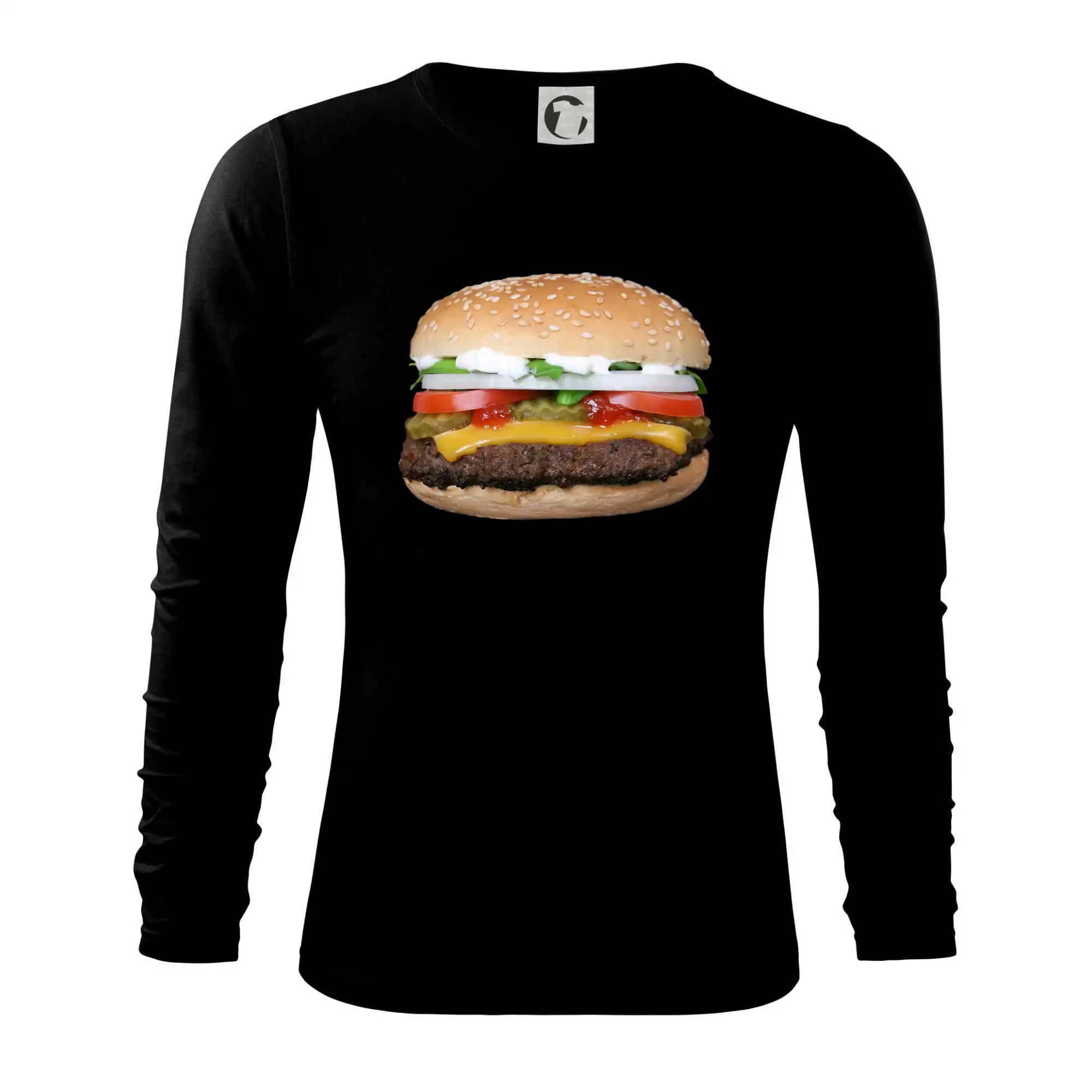 Hamburger foto - Tričko s dlhým rukávom FIT-T long sleeve