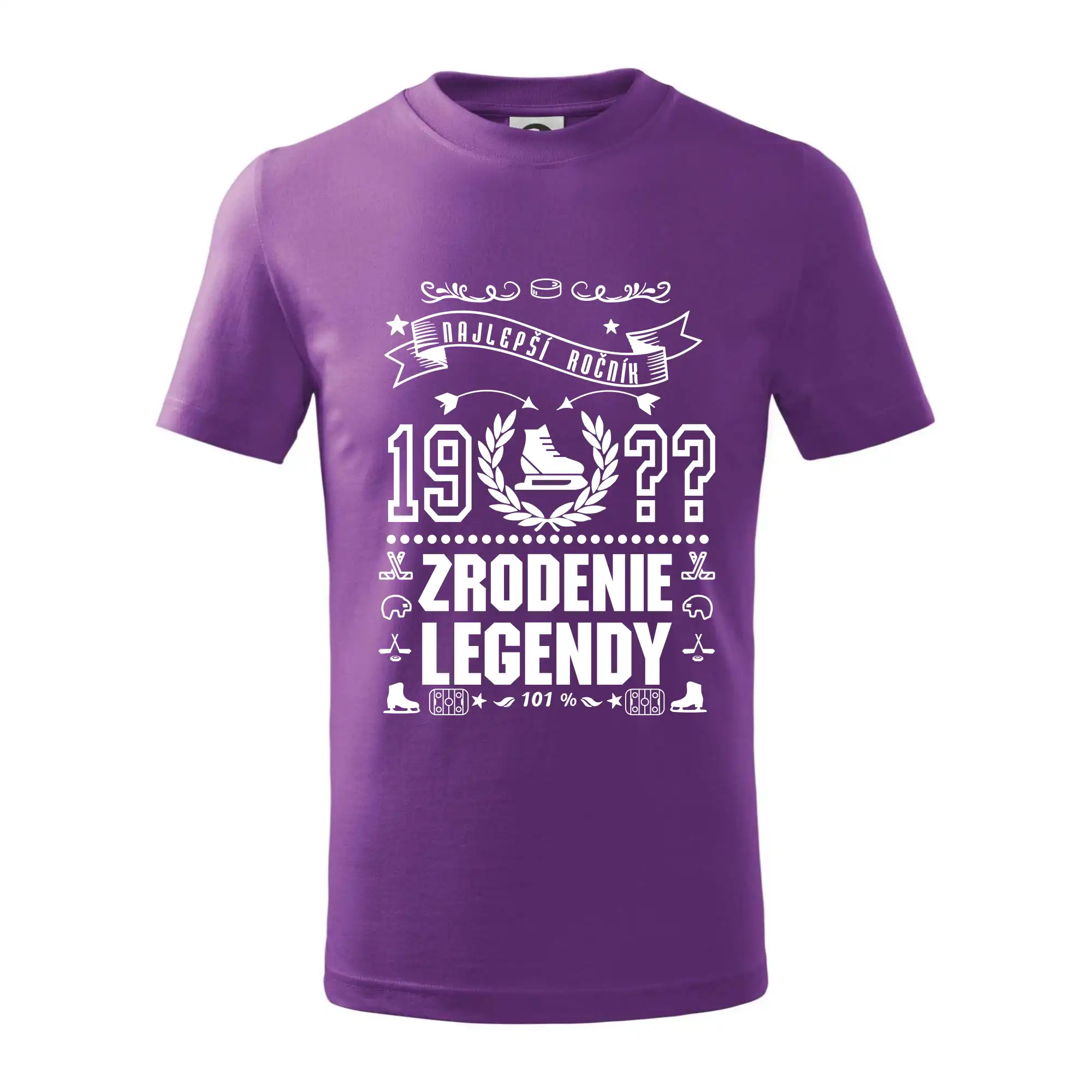 Trička Zrodenie legendy - Zrodenie legendy pre hokejistu - Tričko detské bavlnené
