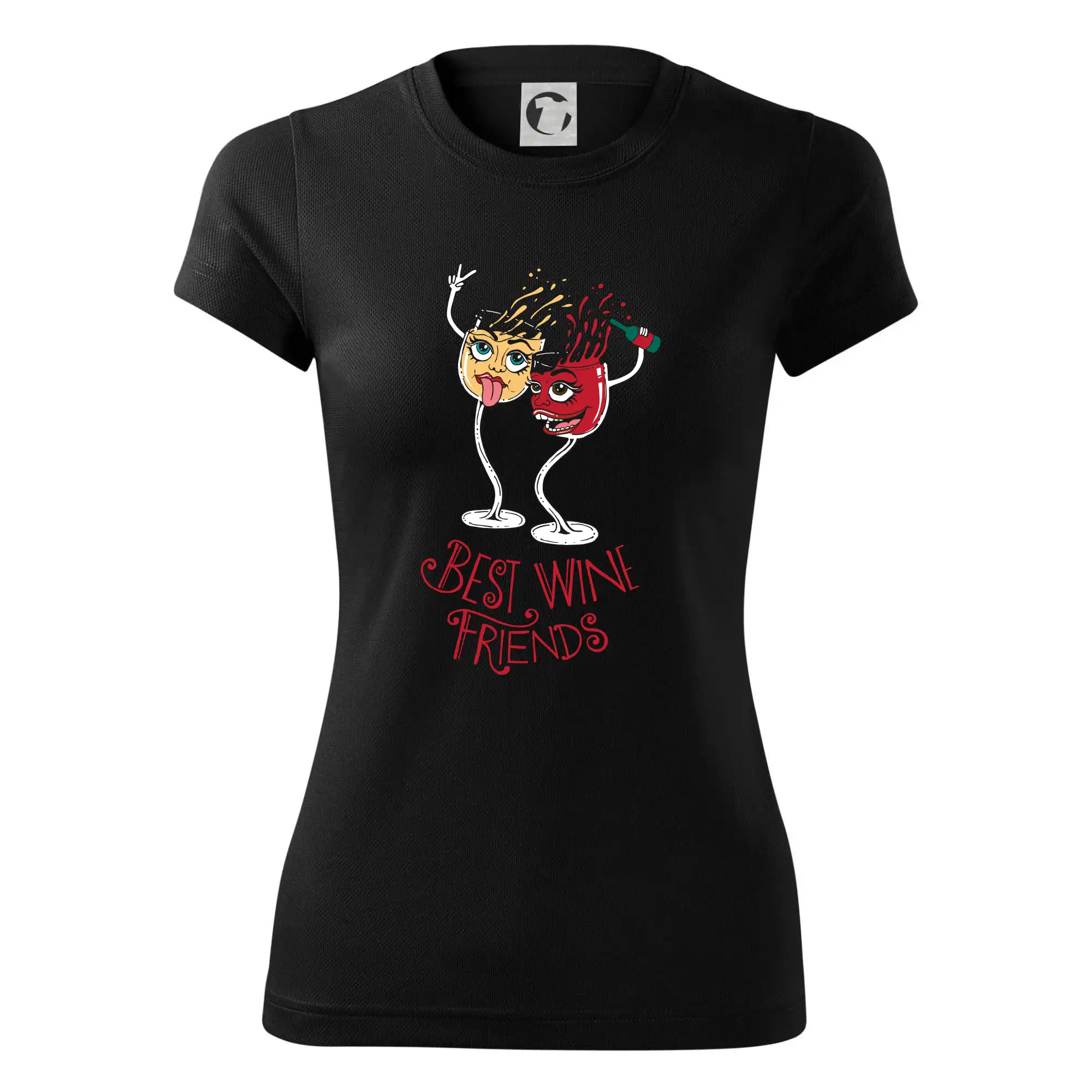 Best wine friends dancing (Pecka design)