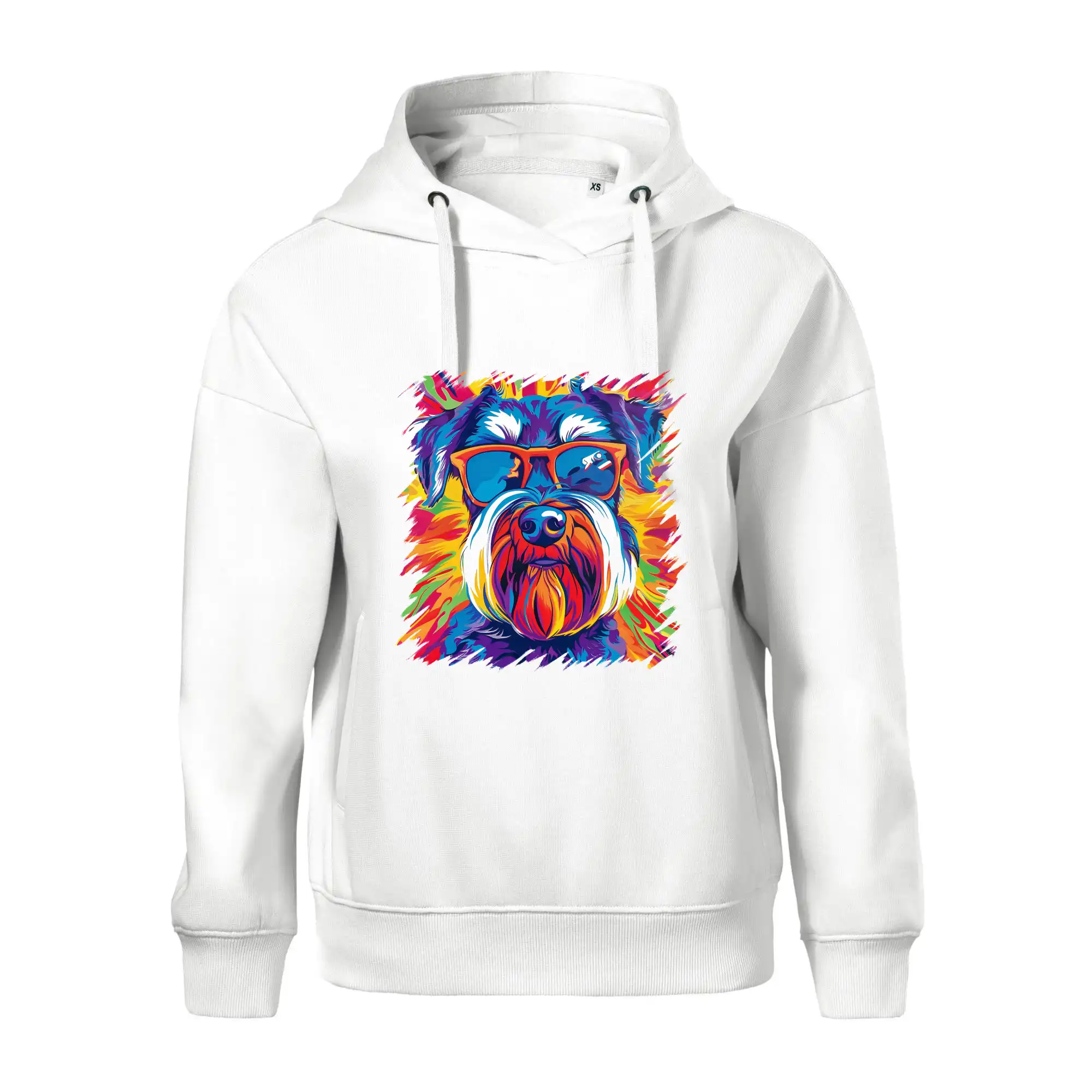 Knírač barevný styl 70s