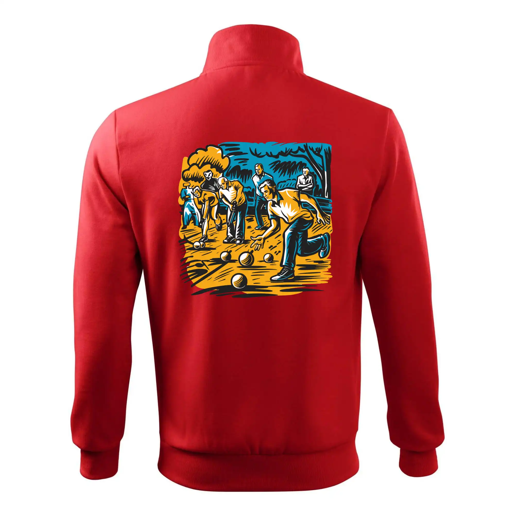 Petanque hra - modro oranžová