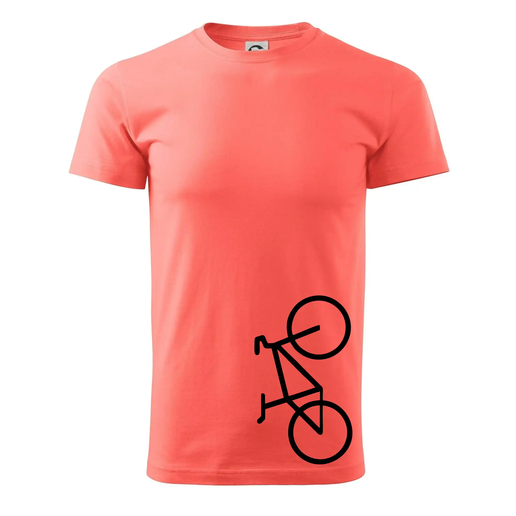 Tričko ako darček pre cyklistu - Bicykel na výšku - Klasické pánske tričko vyššej gramáže