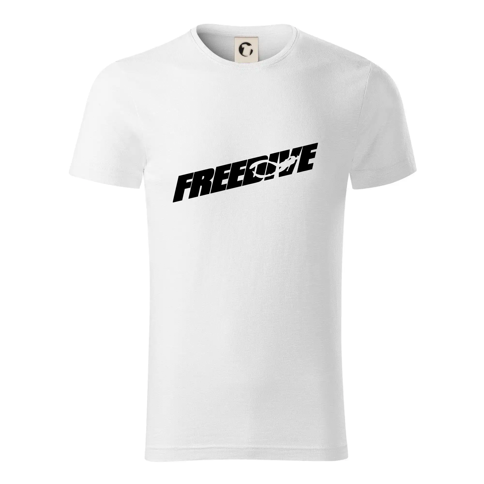 Freedive - nápis s potápěčem