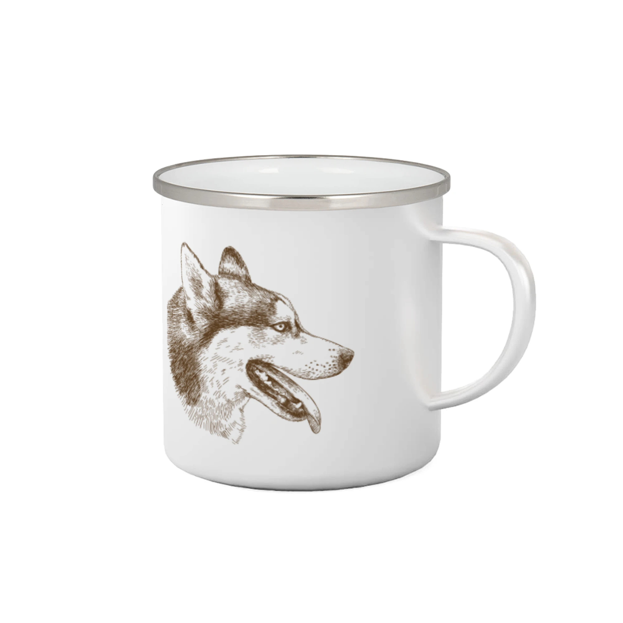 Husky - hlava z boku