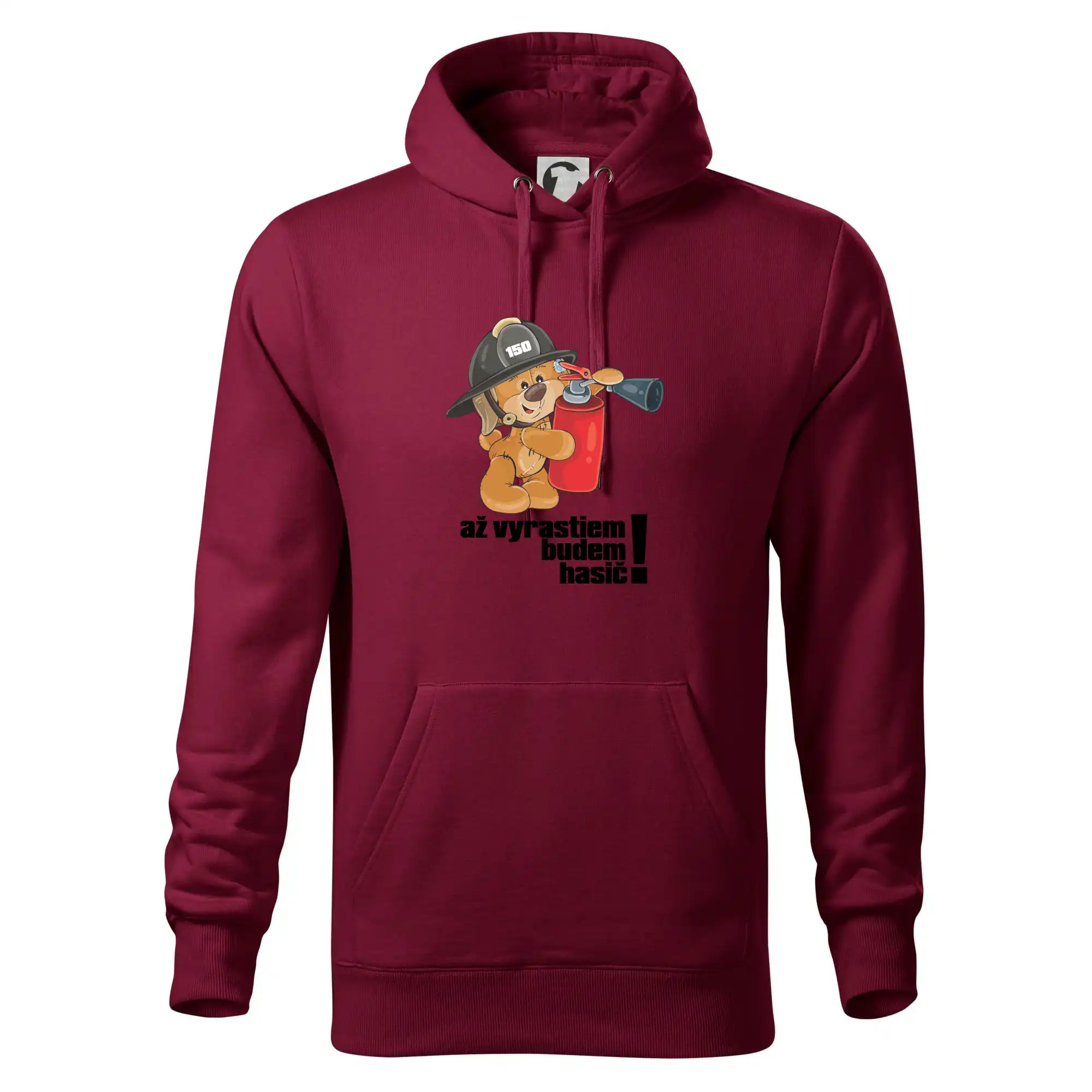 Až vyrastiem budem hasič - Mikina pánska Cape s kapucňou