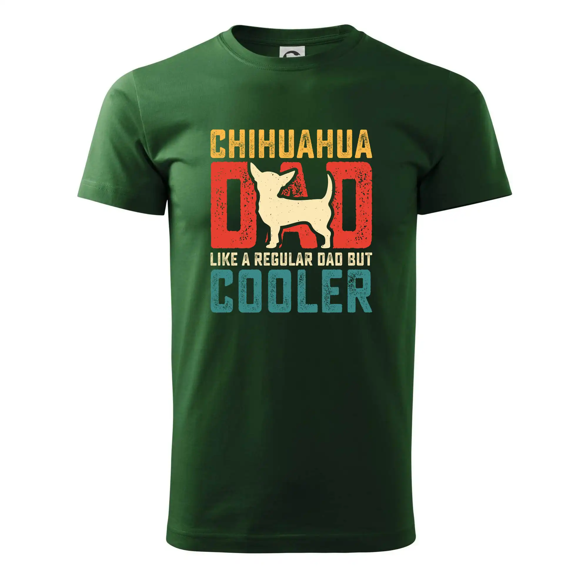 Čivava - Chihuahua dad like a regular dad - Pánske tričko nižšej gramáže