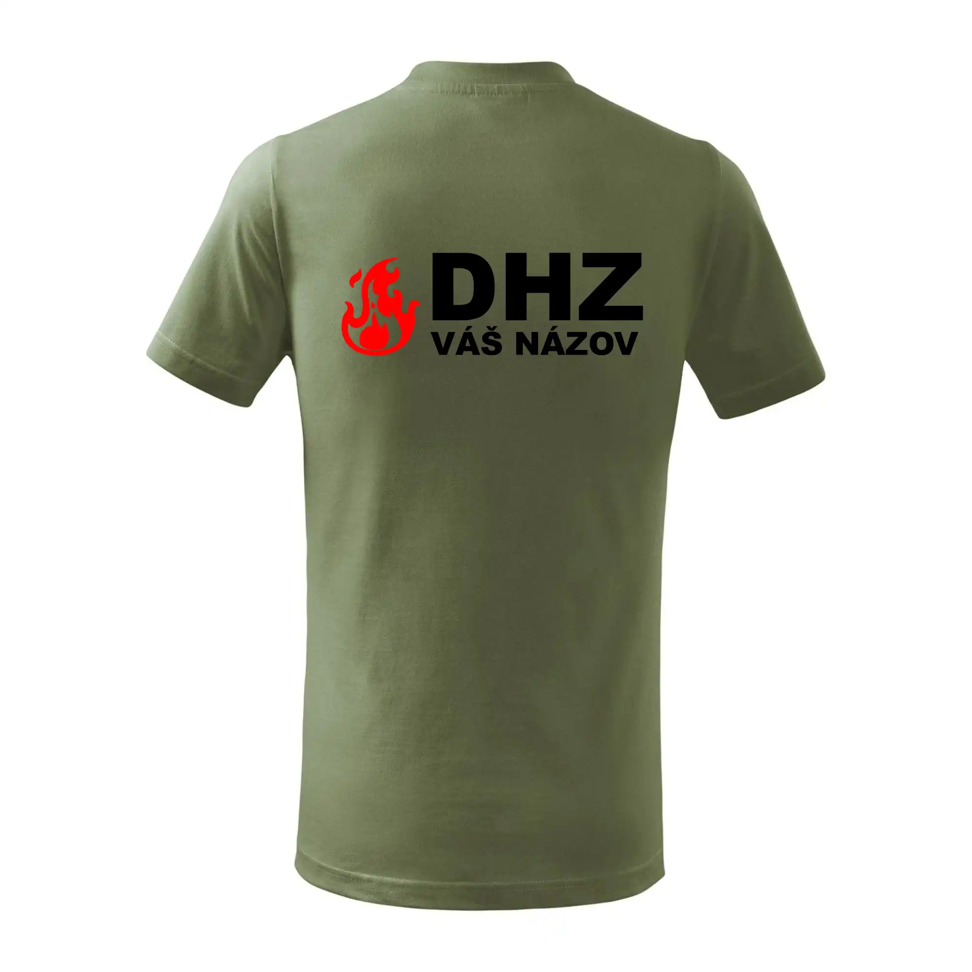 DHZ (oheň, názov sboru - vlastný nápis)