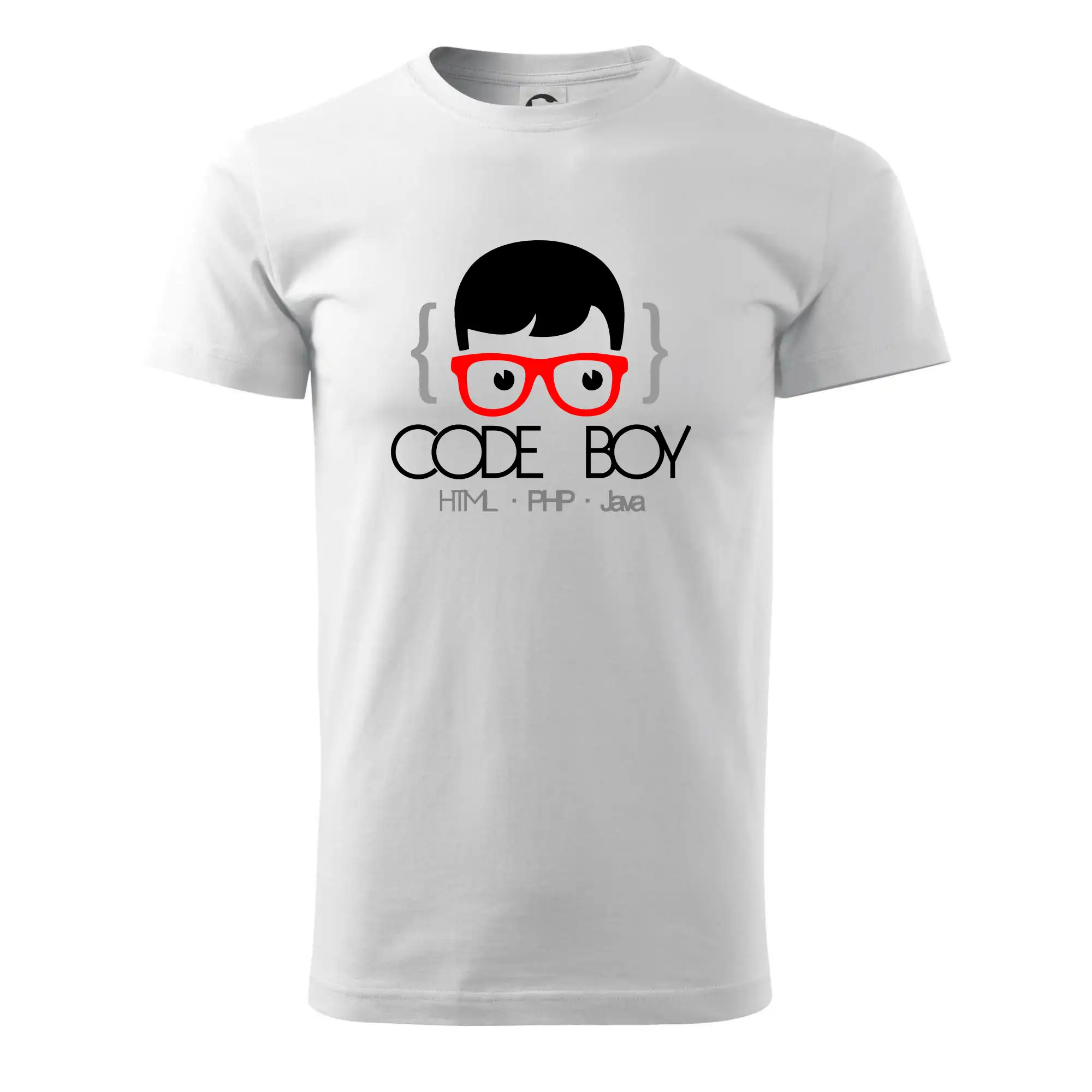Tričká pre ajťákov - Code Boy - Tričko extra veľké  (5-8XL)