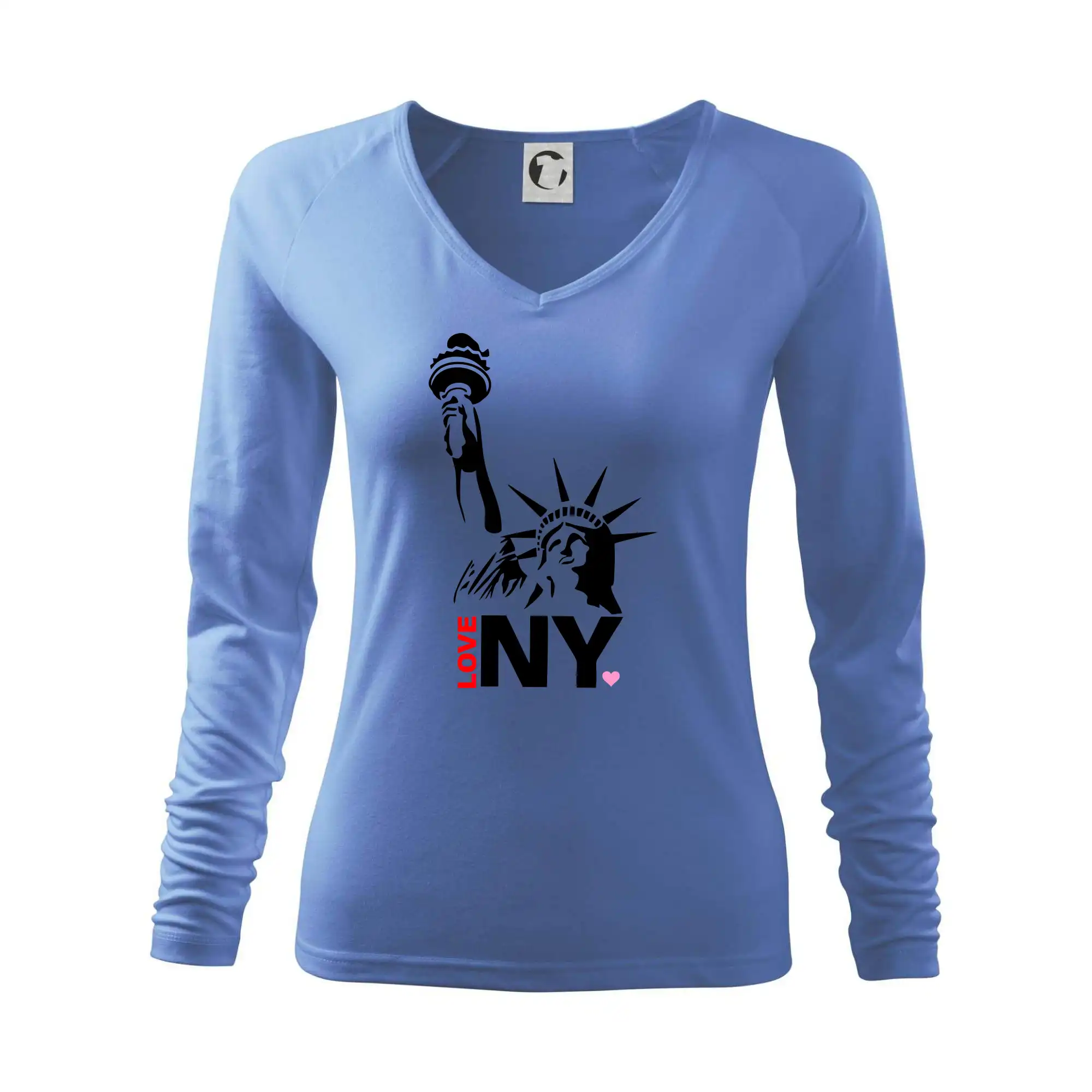 Tričká USA - Socha slobody veľká - Tričko dámske Elegance