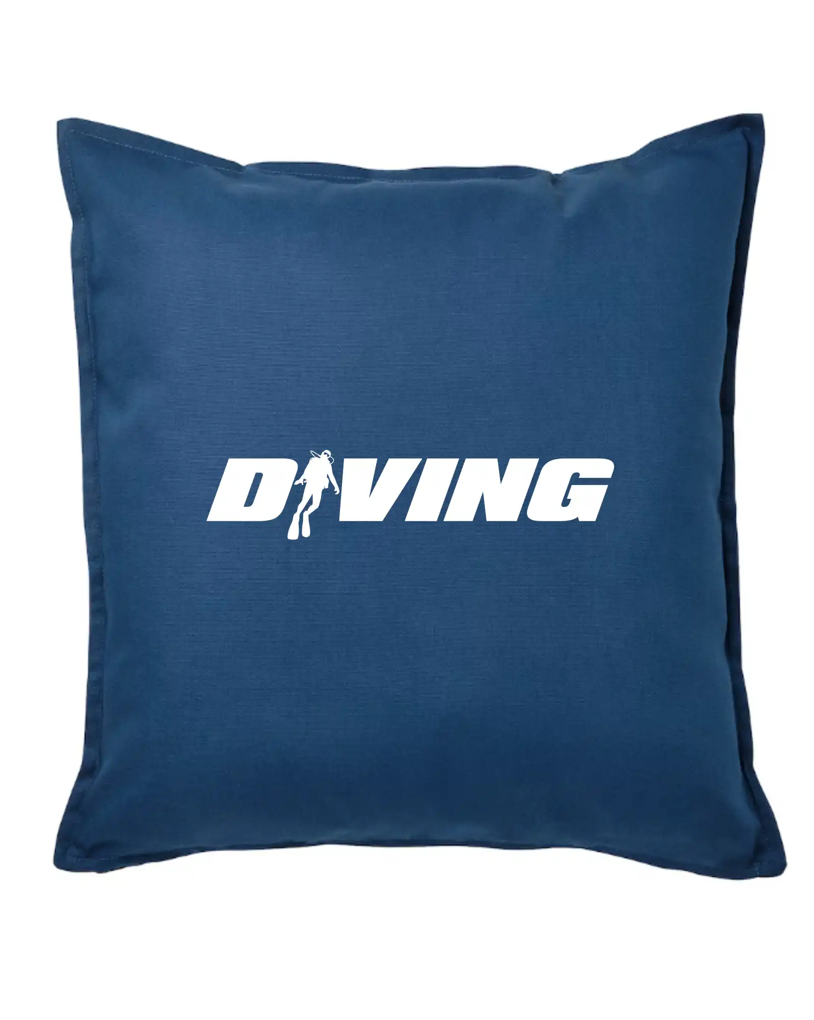 Potápačské tričká - Diving nápis potápač - Vankúš 50x50