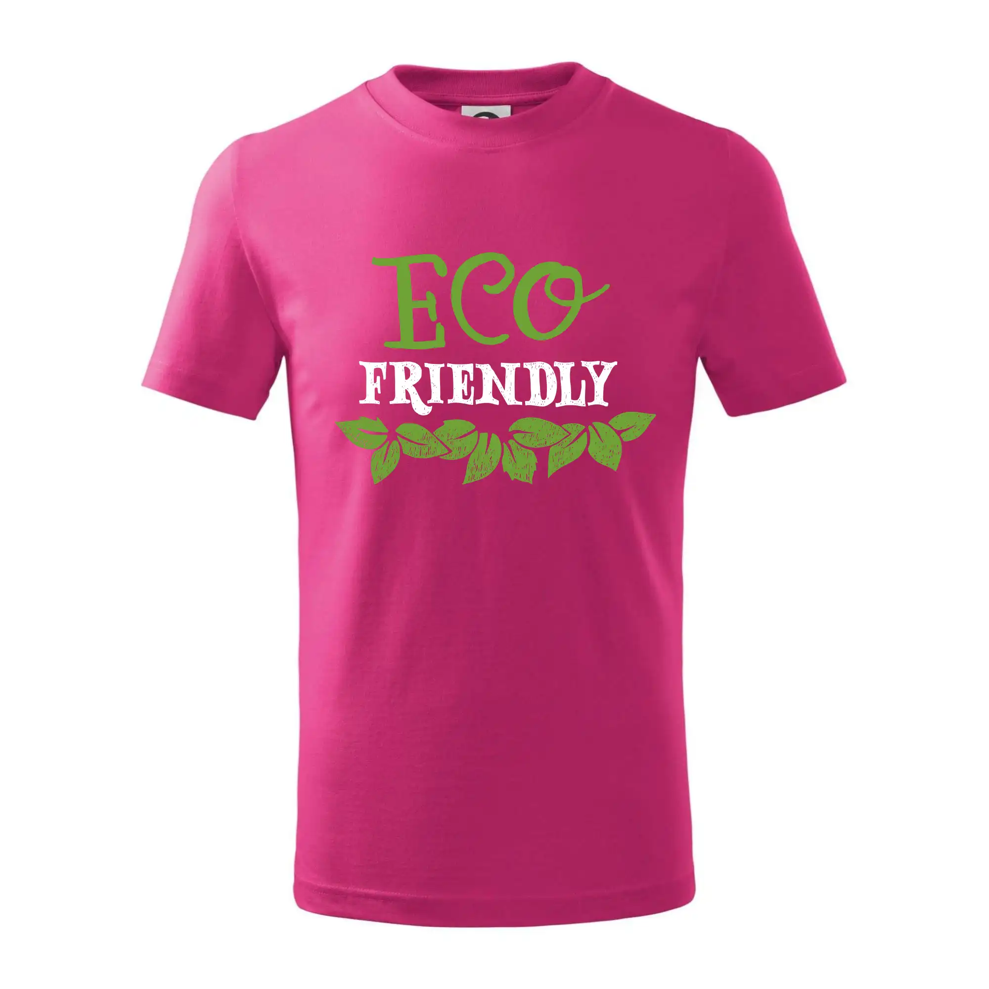 Životný štýl - Eco friendly - lístočky - Tričko detské bavlnené
