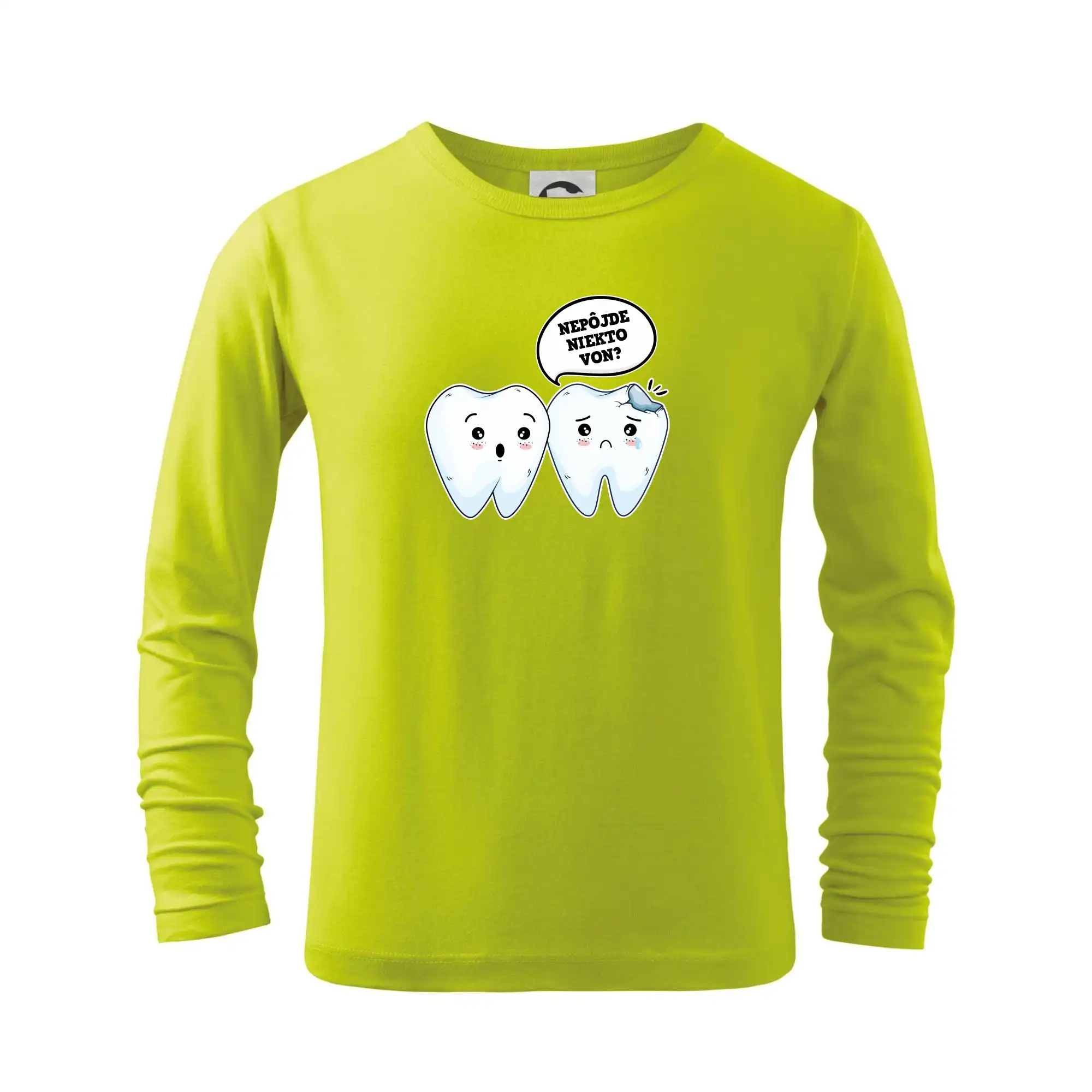 Tričká a mikiny pre zubárov - Nepôjde niekto von? - Tričko detské Long Sleeve